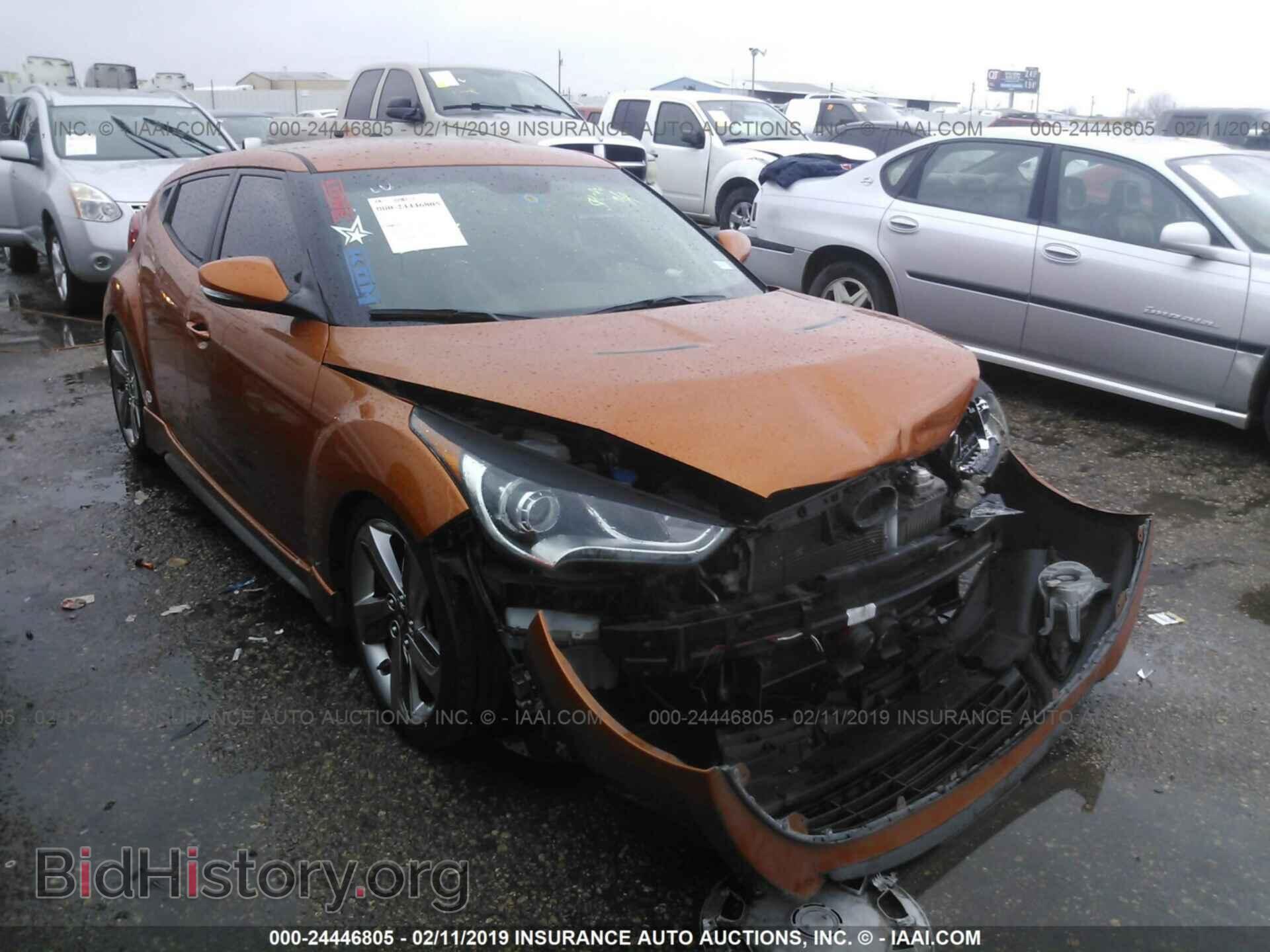 Фотография KMHTC6AE8DU117918 - HYUNDAI VELOSTER 2013