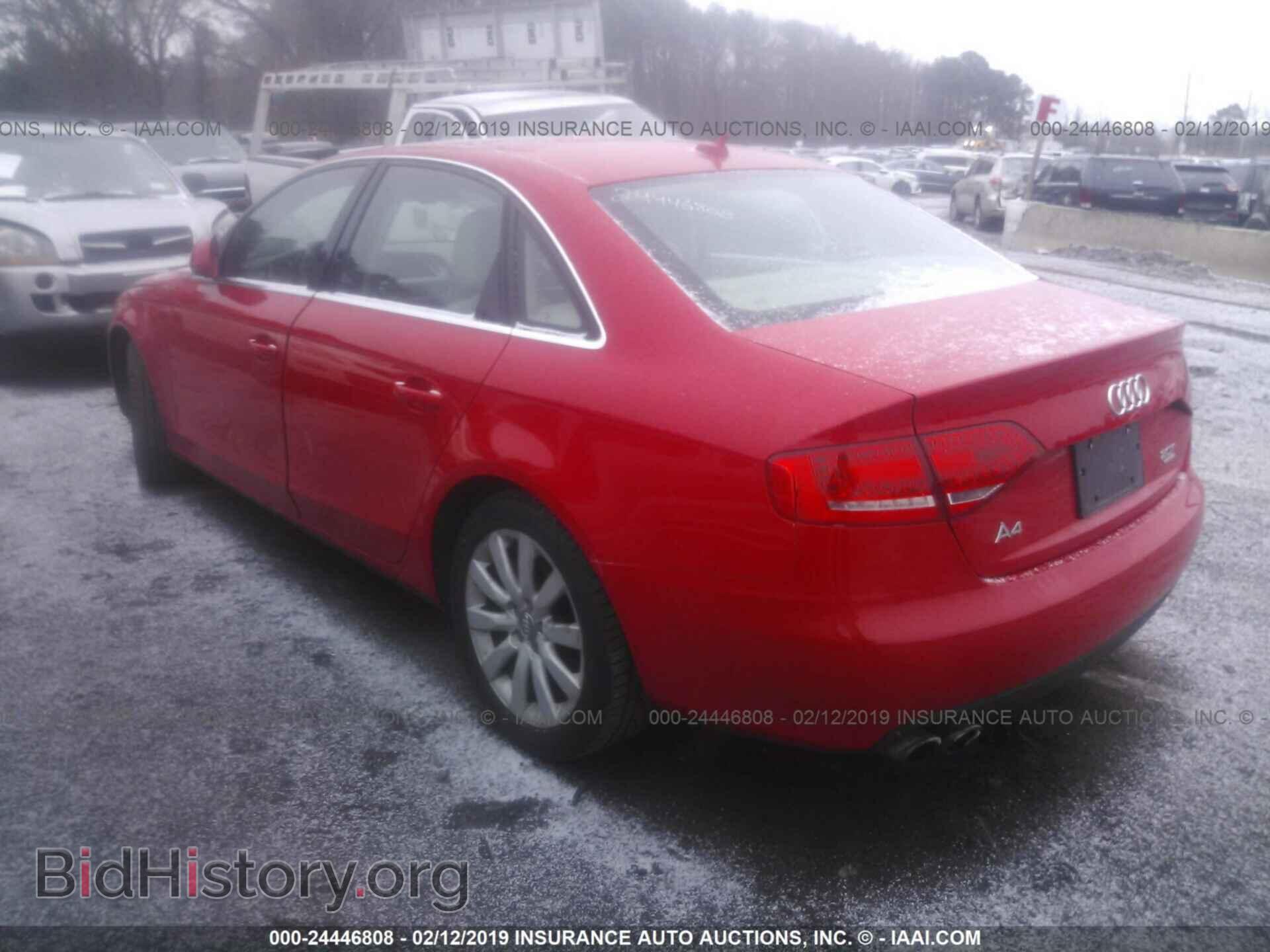 2011 AUDI A4 - VIN: WAUFFAFL0BN004780 - Фото 3
