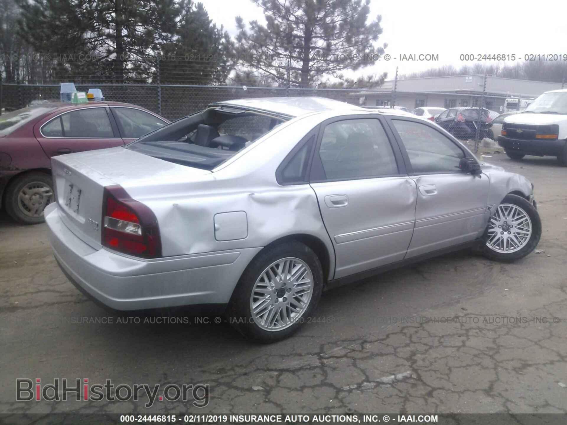 2002 VOLVO S80 - VIN: YV1TS92D521271719 - Фото 4