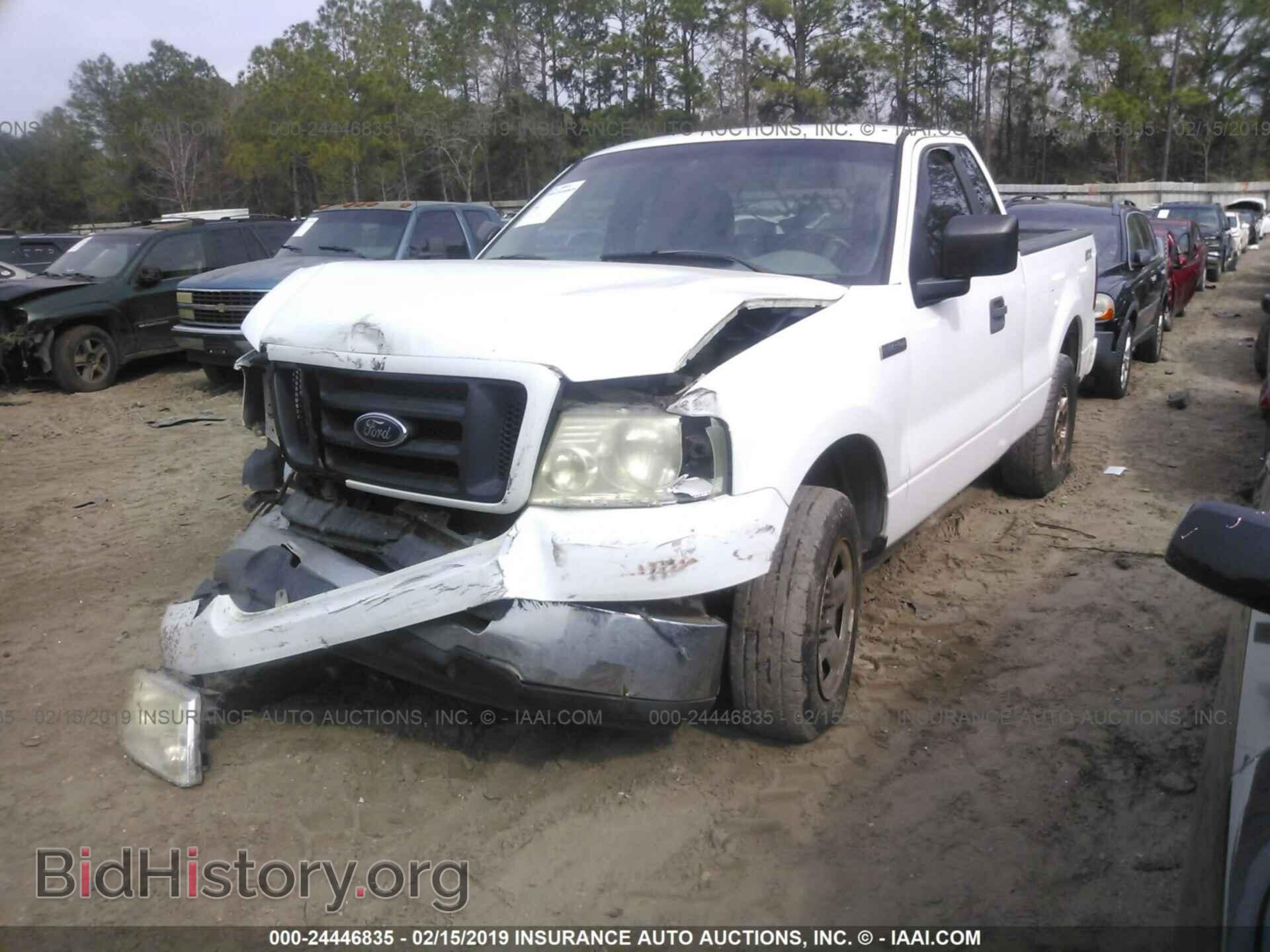 2005 FORD F150 - VIN: 1FTRF12255KD01272 - Фото 2