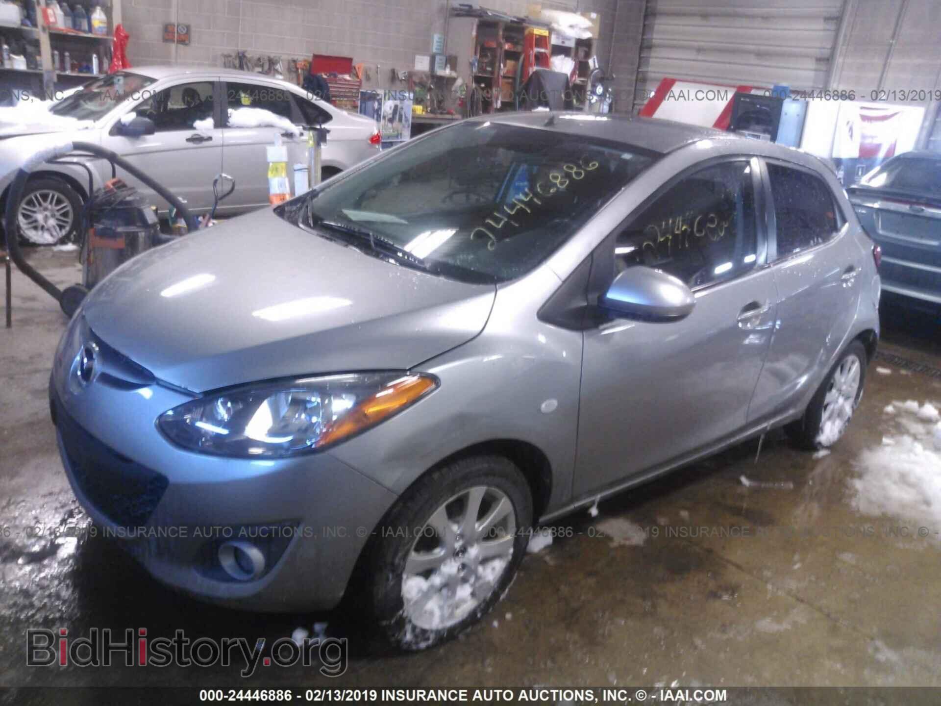 2013 MAZDA MAZDA2 - VIN: JM1DE1LY6D0162330 - Фото 2