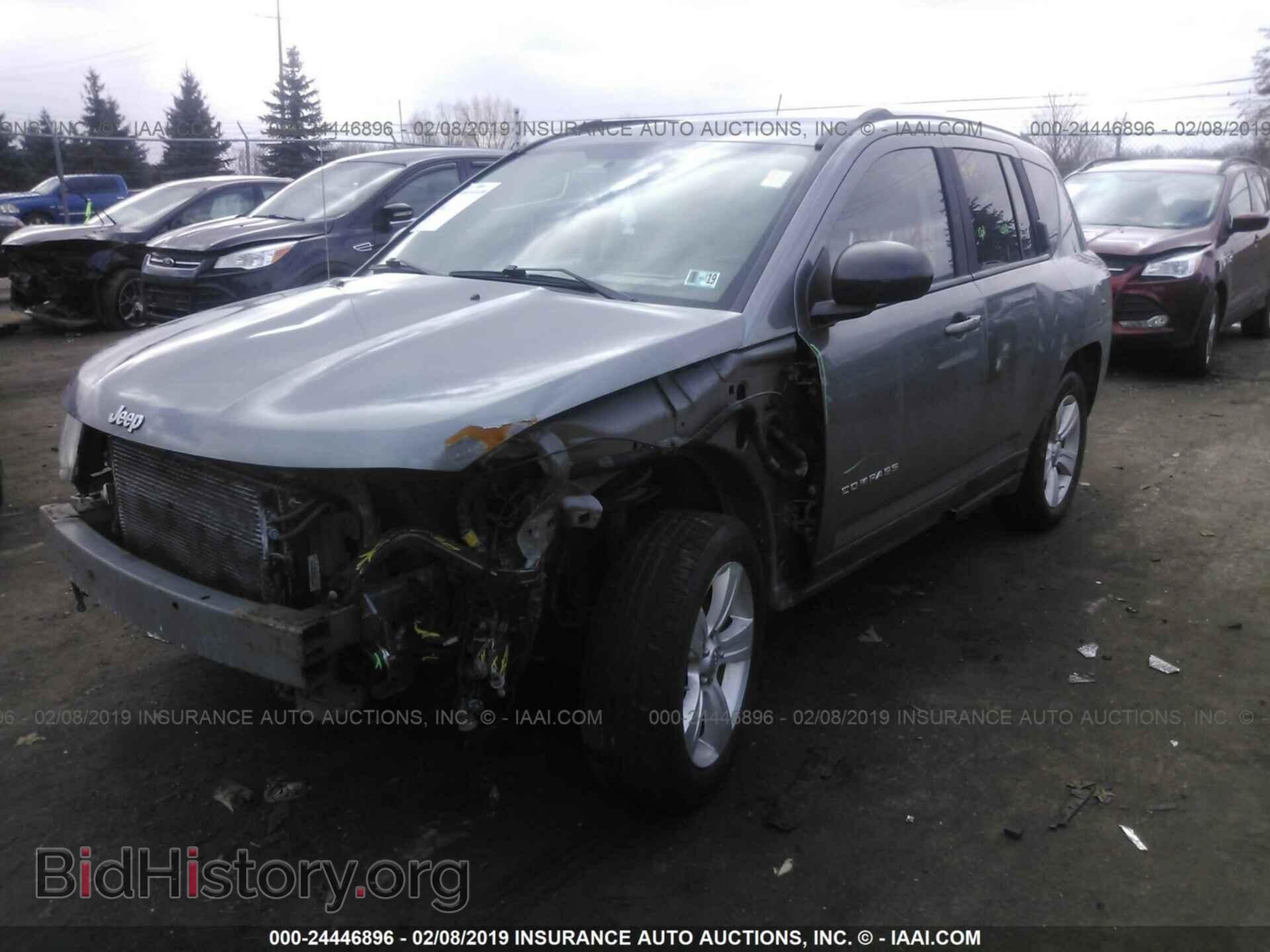 2011 JEEP COMPASS - VIN: 1J4NF1FBXBD282768 - Фото 2