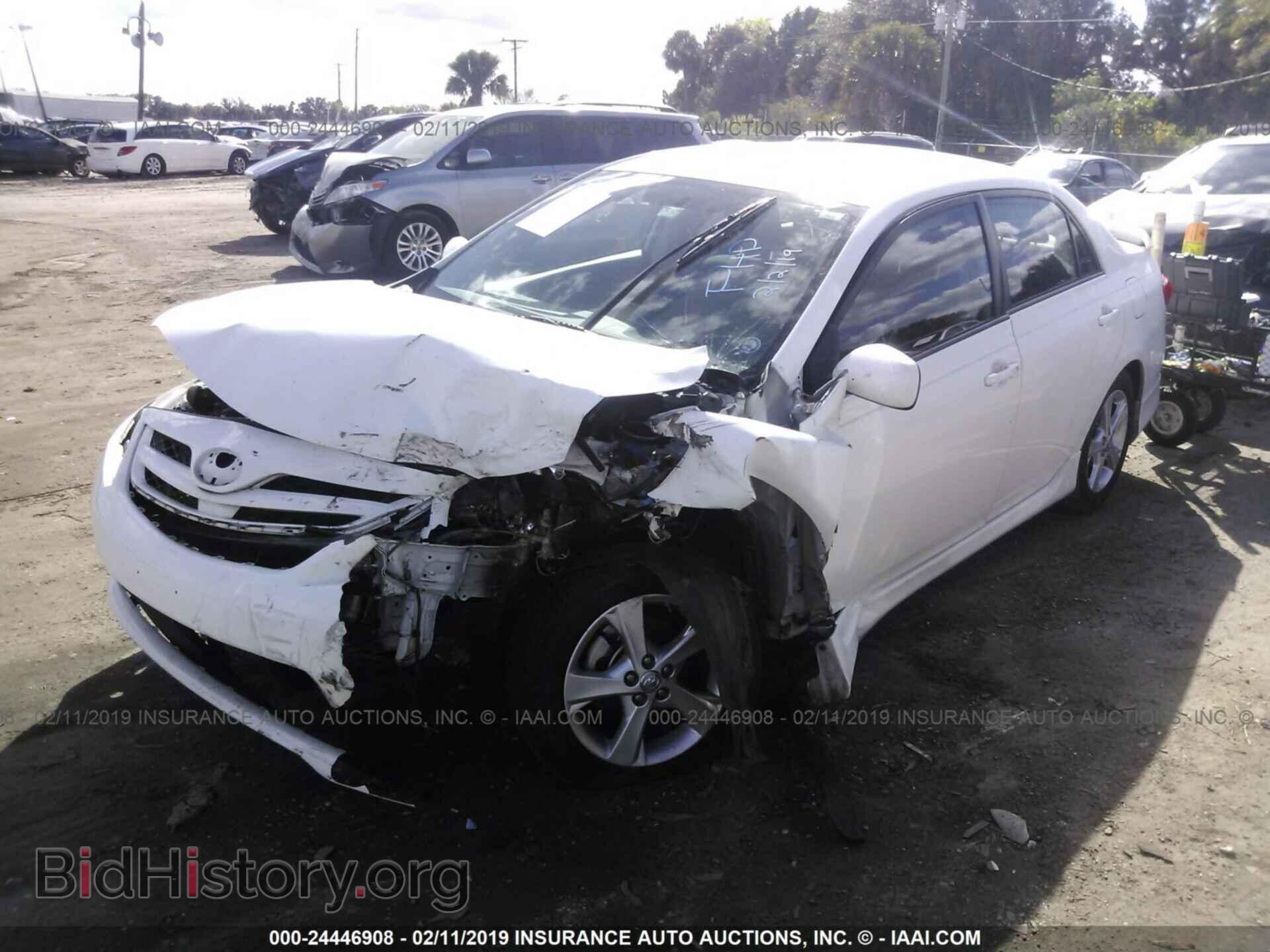 2012 TOYOTA COROLLA - VIN: 2T1BU4EE6CC870175 - Фото 2