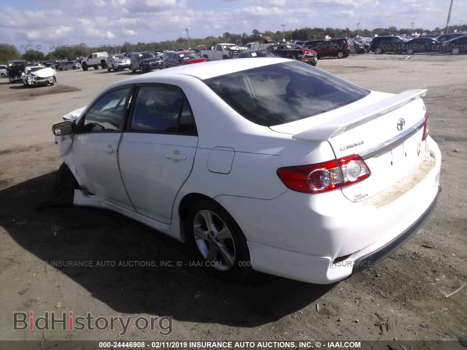2012 TOYOTA COROLLA - VIN: 2T1BU4EE6CC870175 - Фото 3