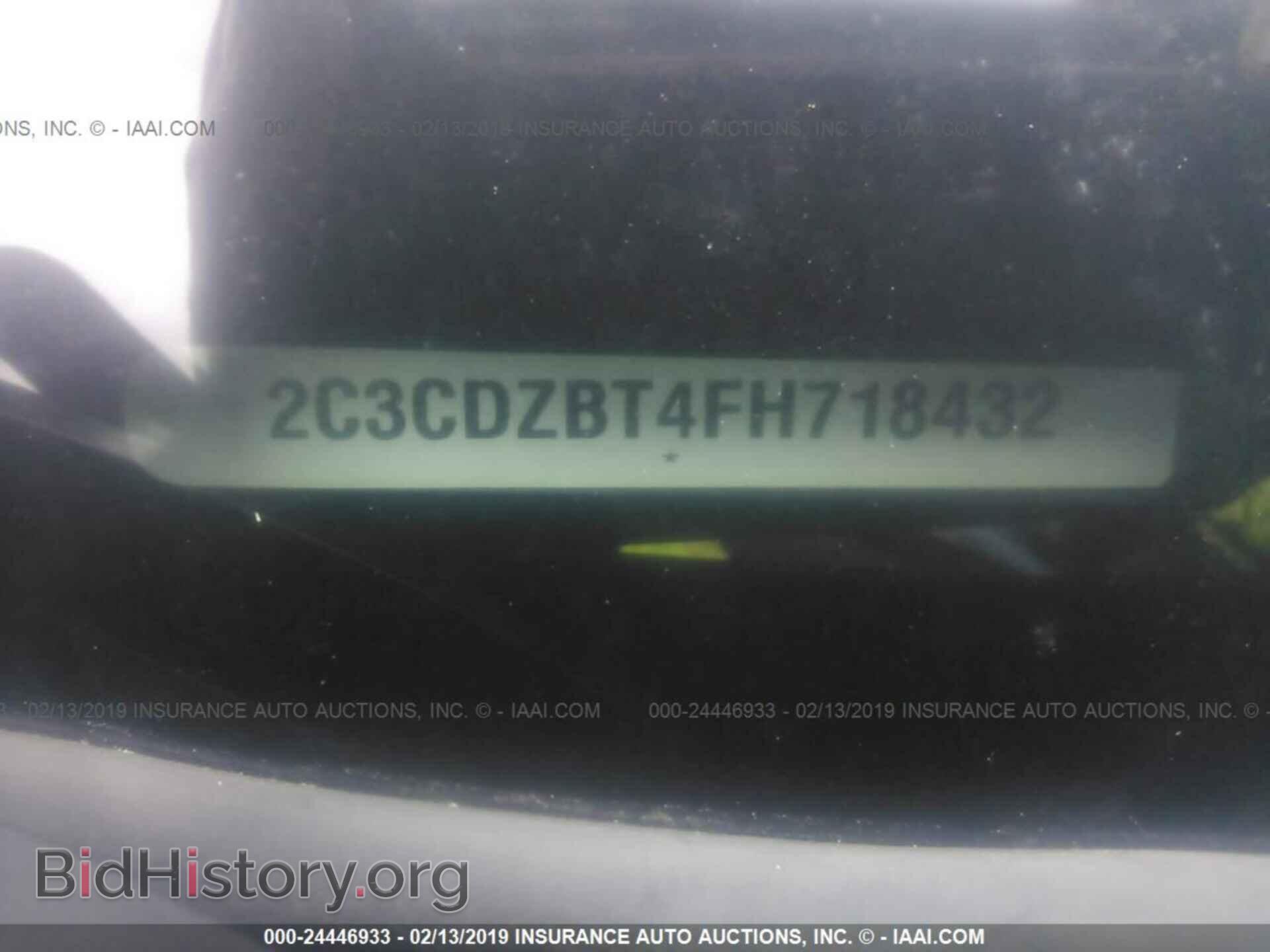 2015 DODGE CHALLENGER - VIN: 2C3CDZBT4FH718432 - Photo 9