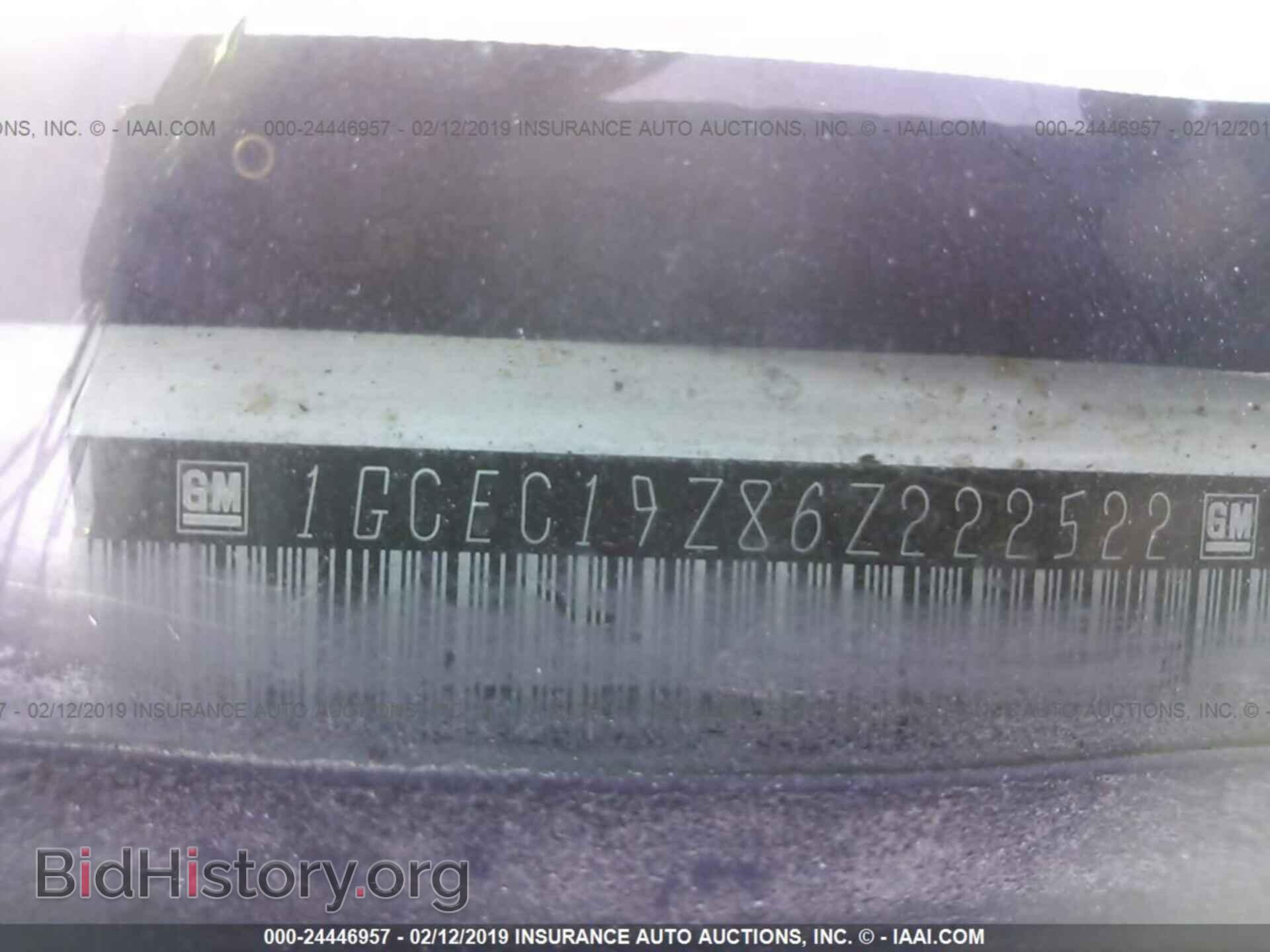 2006 CHEVROLET SILVERADO - VIN: 1GCEC19Z86Z222522 - Фото 9