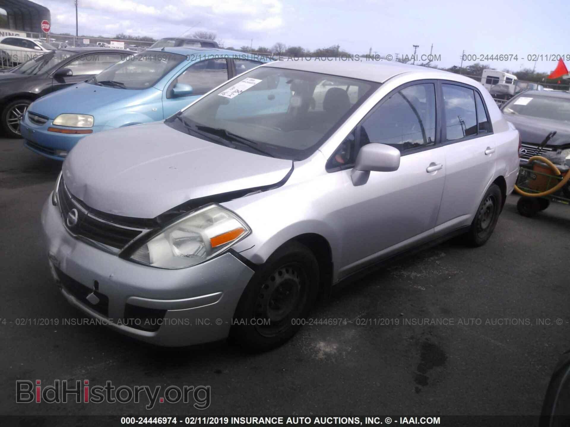 2010 NISSAN VERSA - VIN: 3N1BC1AP2AL366387 - Фото 2
