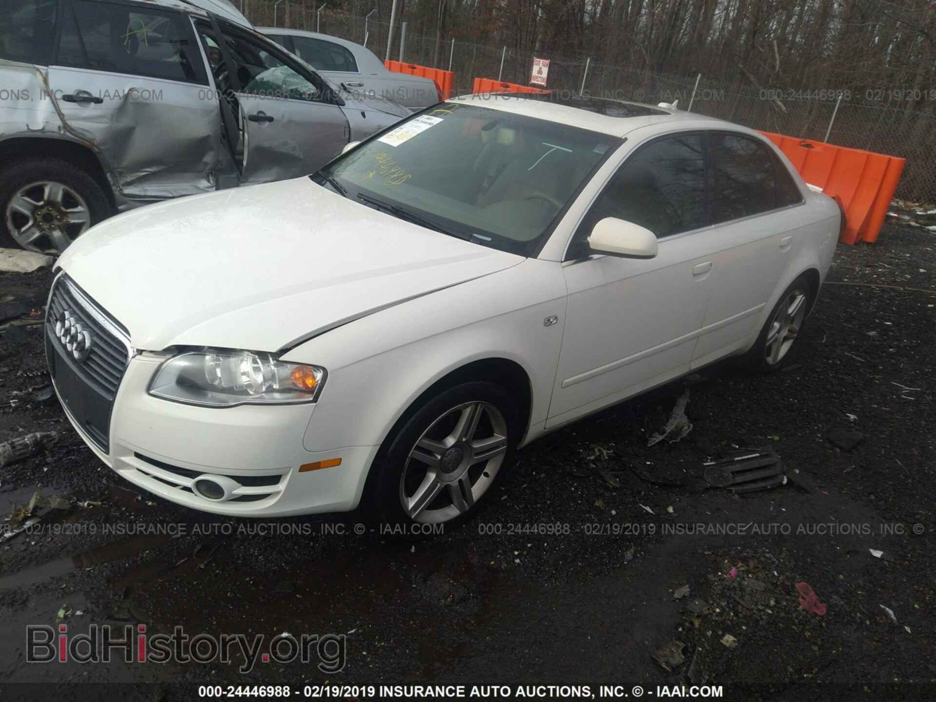 2006 AUDI A4 - VIN: WAUDF78E86A126910 - Фото 2
