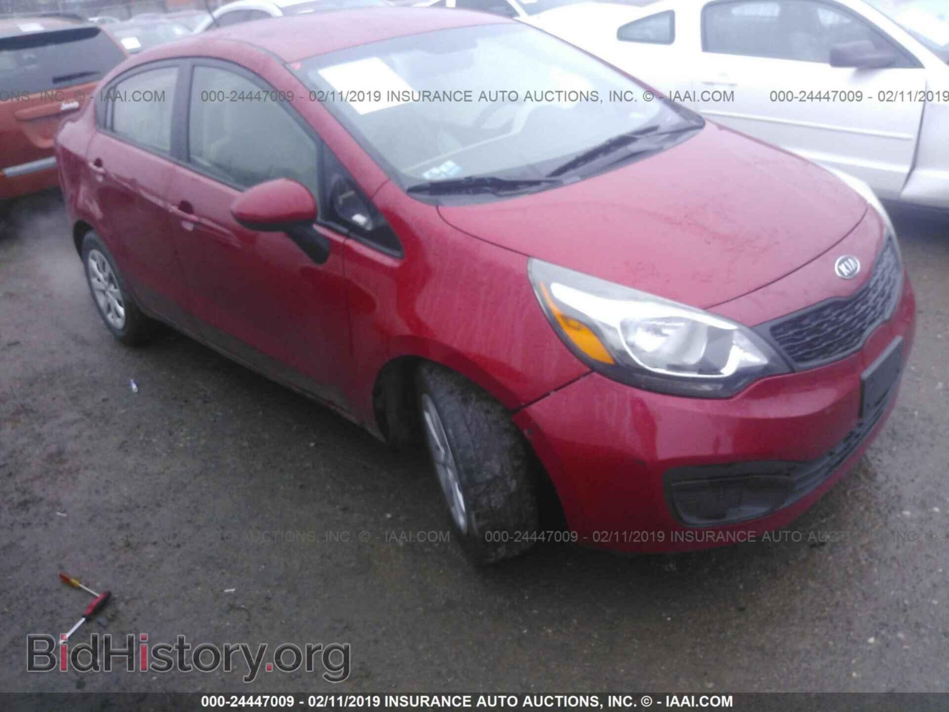 Фотография KNADM4A31C6094006 - KIA RIO 2012