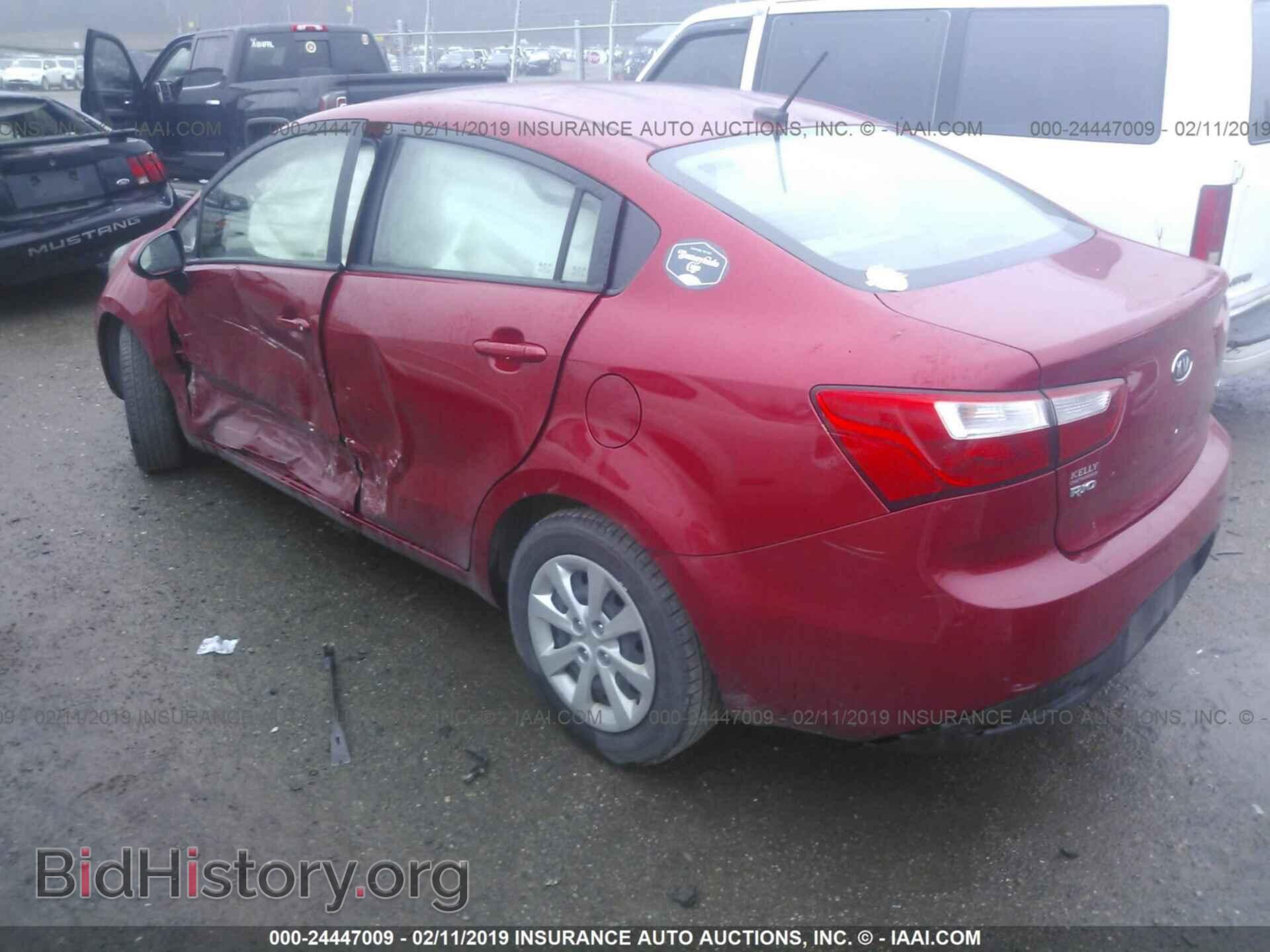 2012 KIA RIO - VIN: KNADM4A31C6094006 - Фото 3