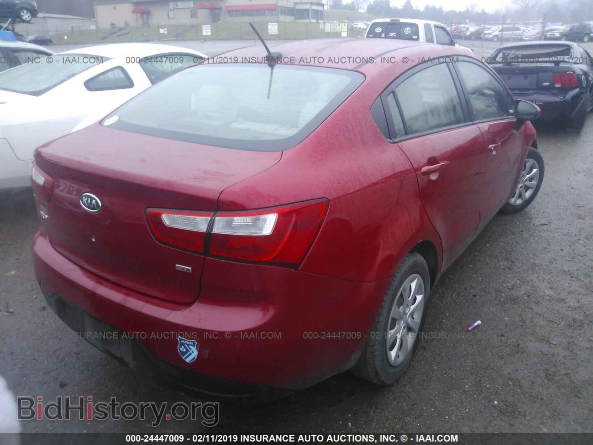 2012 KIA RIO - VIN: KNADM4A31C6094006 - Фото 4