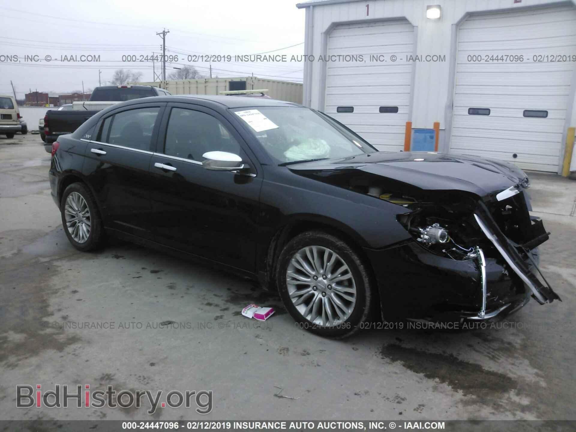 Photo 1C3CCBCB2CN257363 - CHRYSLER 200 2012