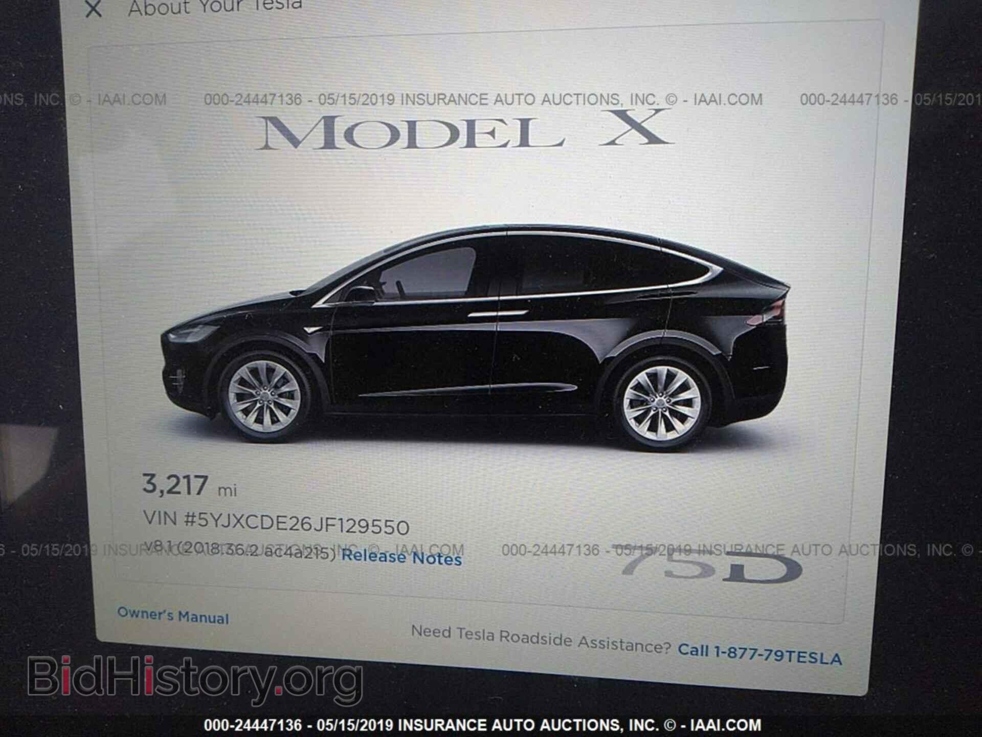 2018 TESLA MODEL X - VIN: 5YJXCDE26JF129550 - Photo 7