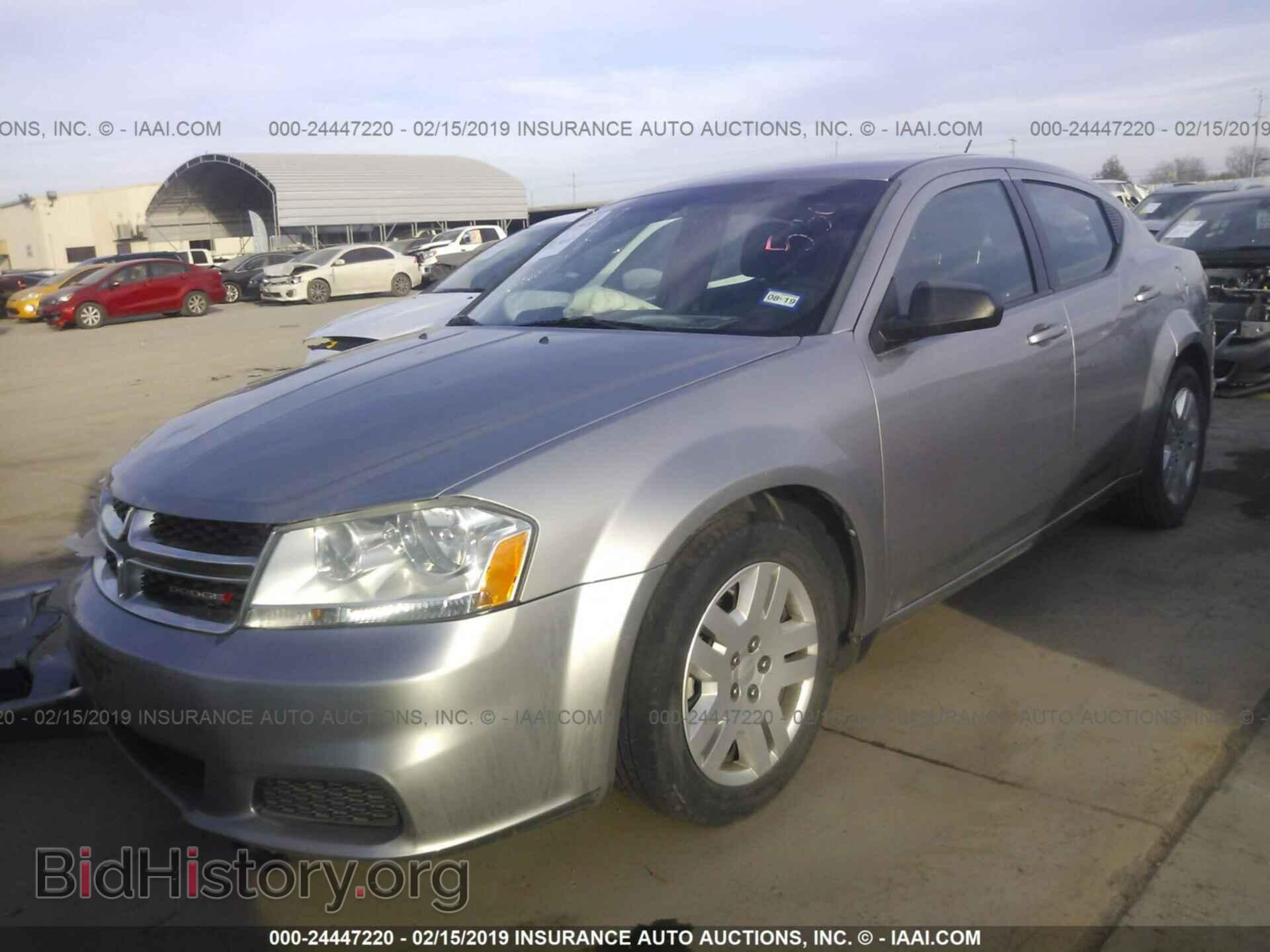 2014 DODGE AVENGER - VIN: 1C3CDZAB4EN103006 - Фото 2