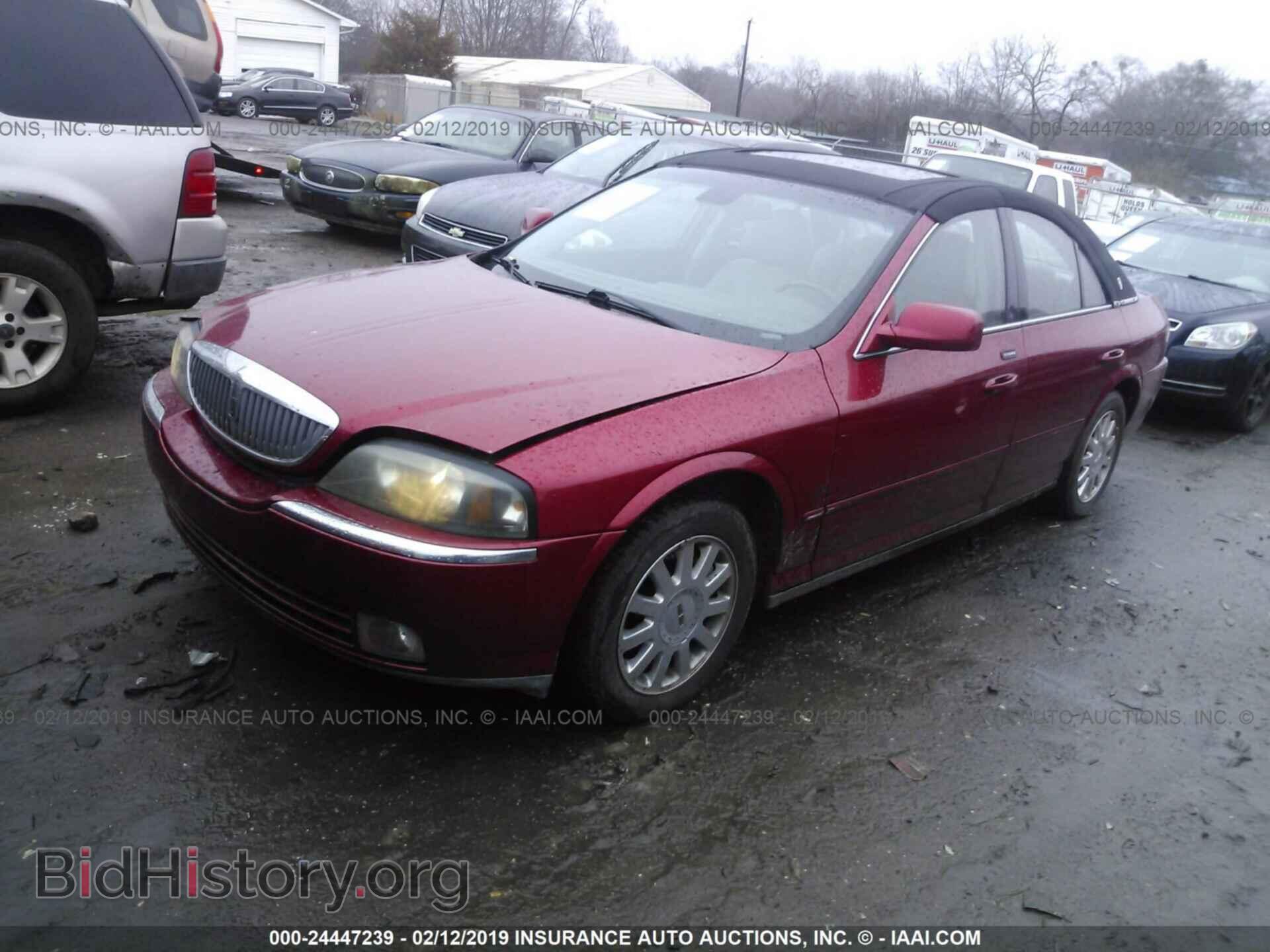 2004 LINCOLN LS - VIN: 1LNHM86S84Y626185 - Фото 2