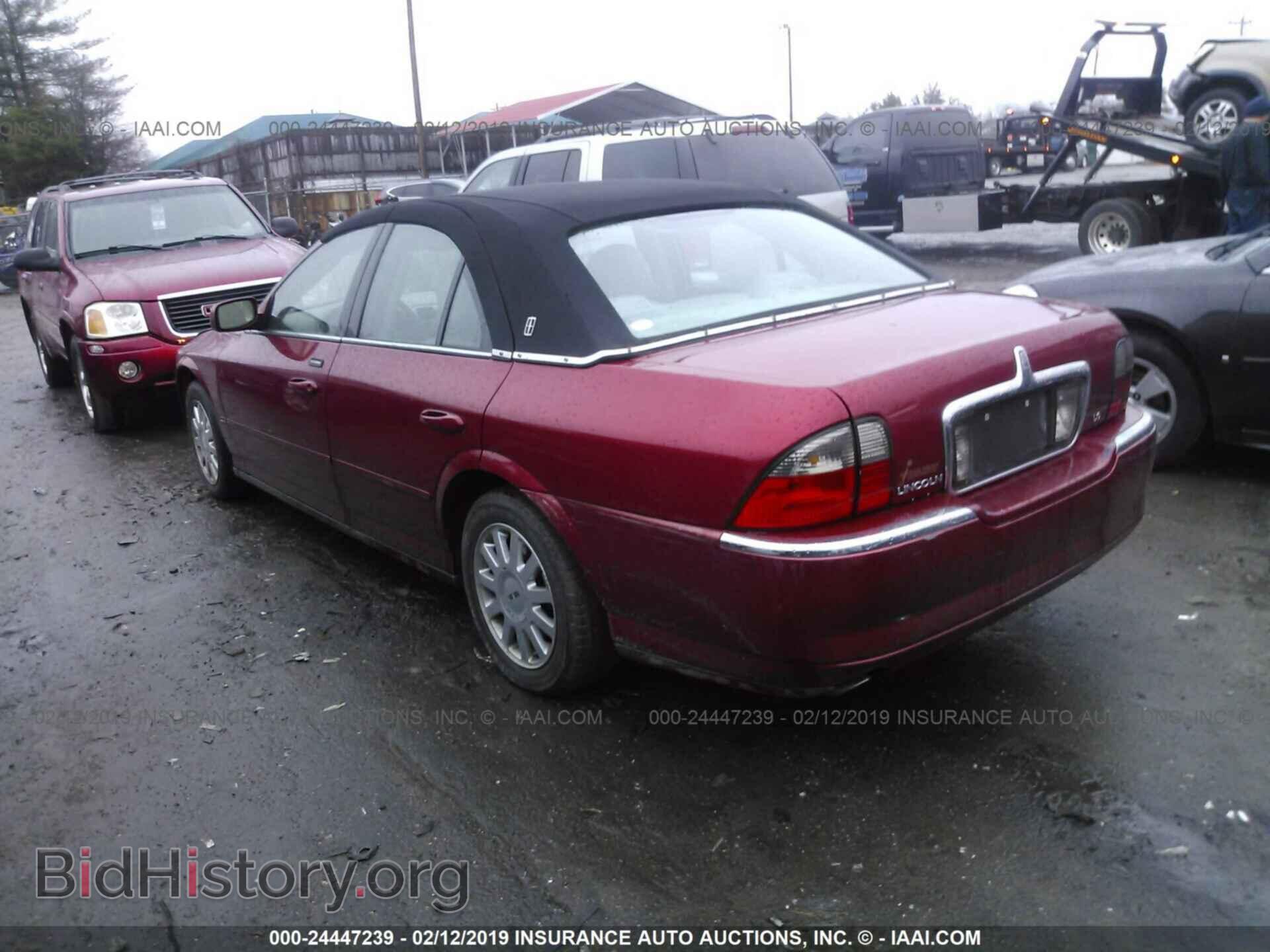 2004 LINCOLN LS - VIN: 1LNHM86S84Y626185 - Фото 3
