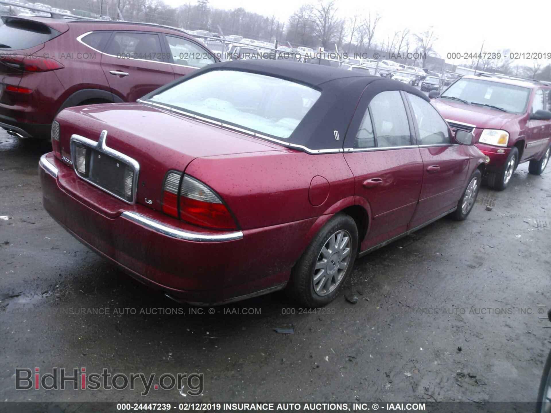 2004 LINCOLN LS - VIN: 1LNHM86S84Y626185 - Фото 4