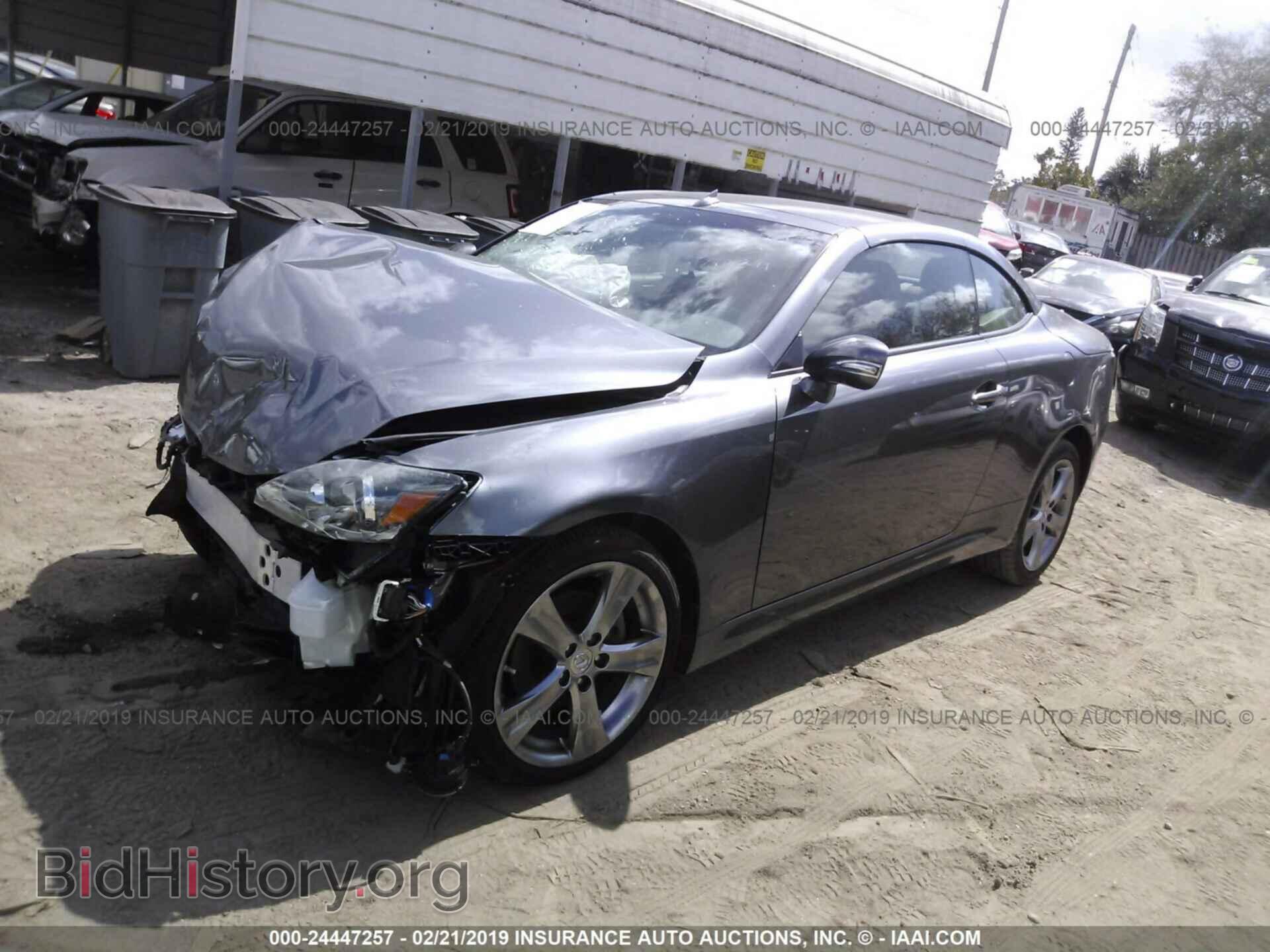 2012 LEXUS IS - VIN: JTHFF2C22C2524100 - Photo 2