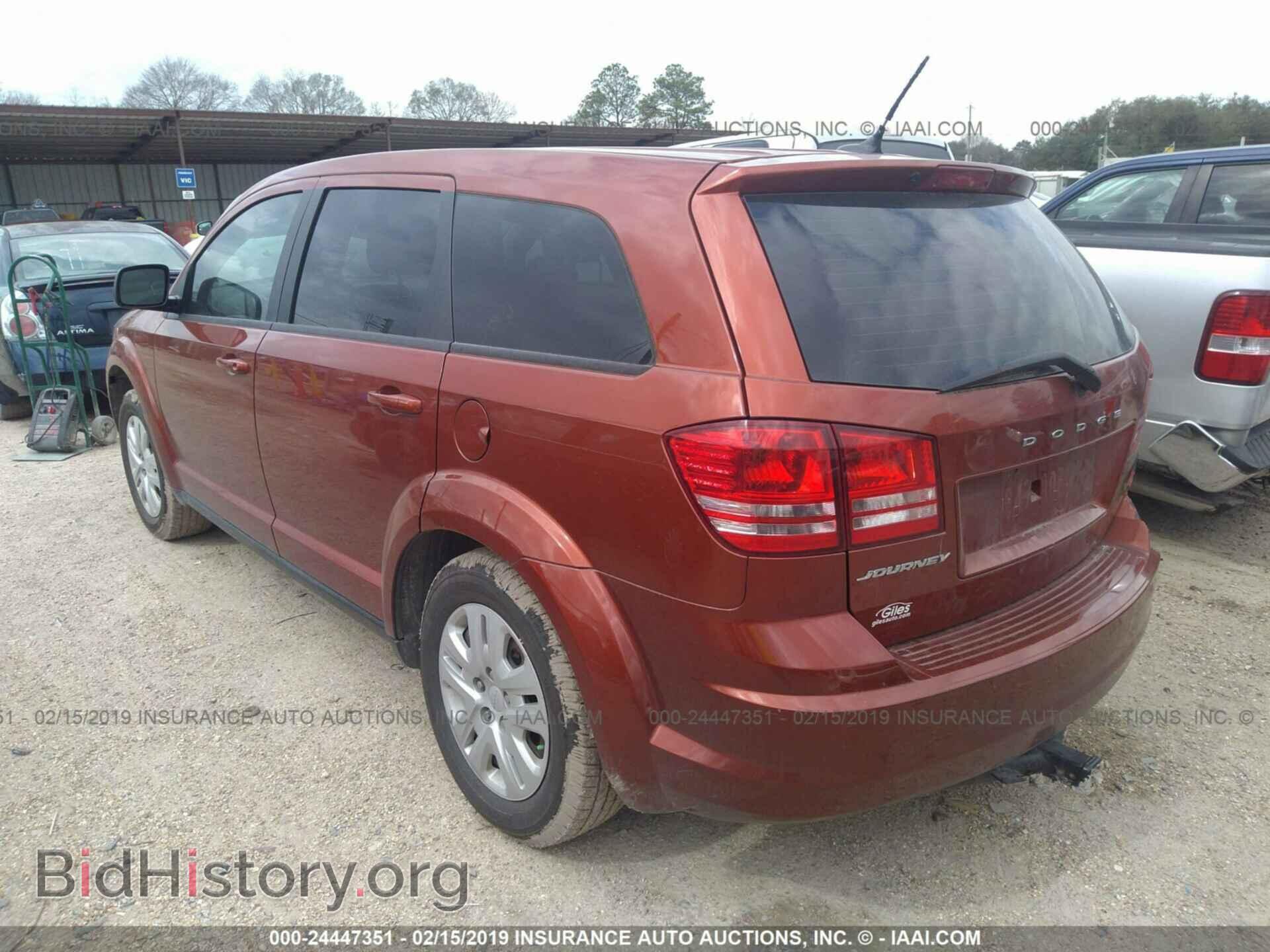 2014 DODGE JOURNEY - VIN: 3C4PDCAB6ET151875 - Фото 3