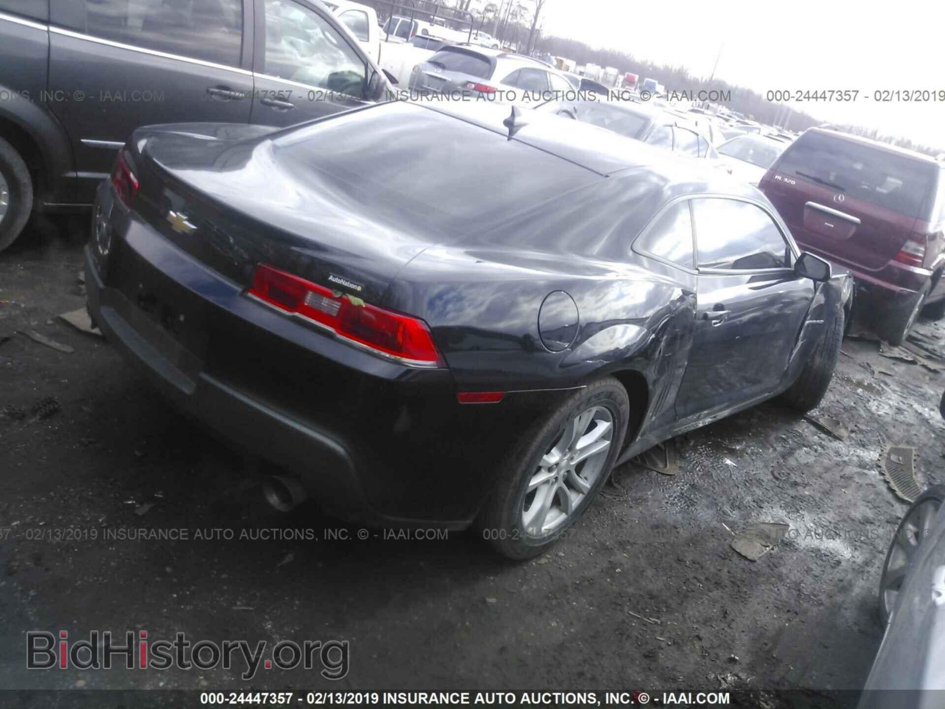2014 CHEVROLET CAMARO - VIN: 2G1FA1E35E9125078 - Фото 4