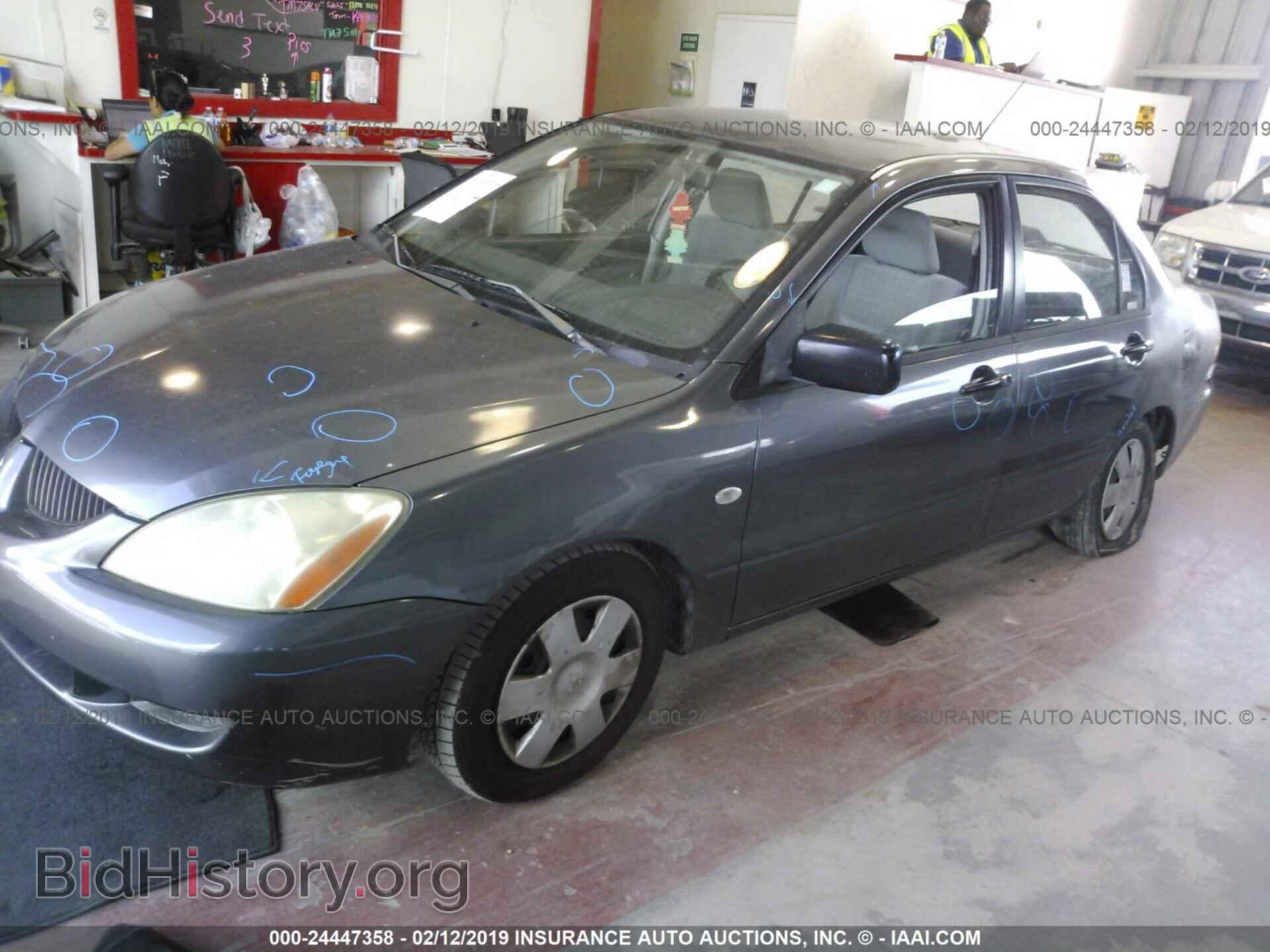 2005 MITSUBISHI LANCER - VIN: JA3AJ26E35U000508 - Фото 2