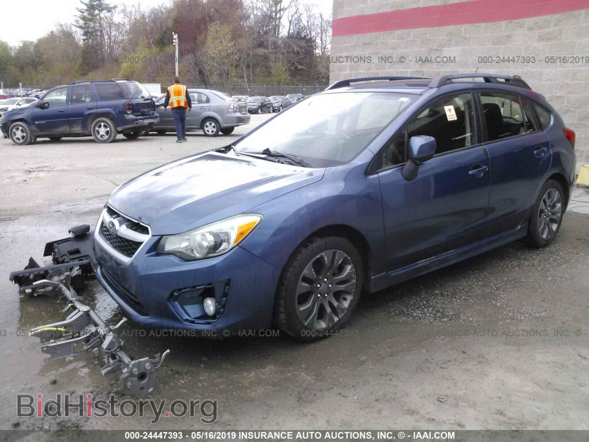 2012 SUBARU IMPREZA - VIN: JF1GPAL65CH204420 - Фото 2