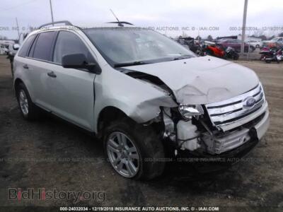 2007 Ford EDGE, cream — VIN 2FMDK36C57BA29271, IAAI