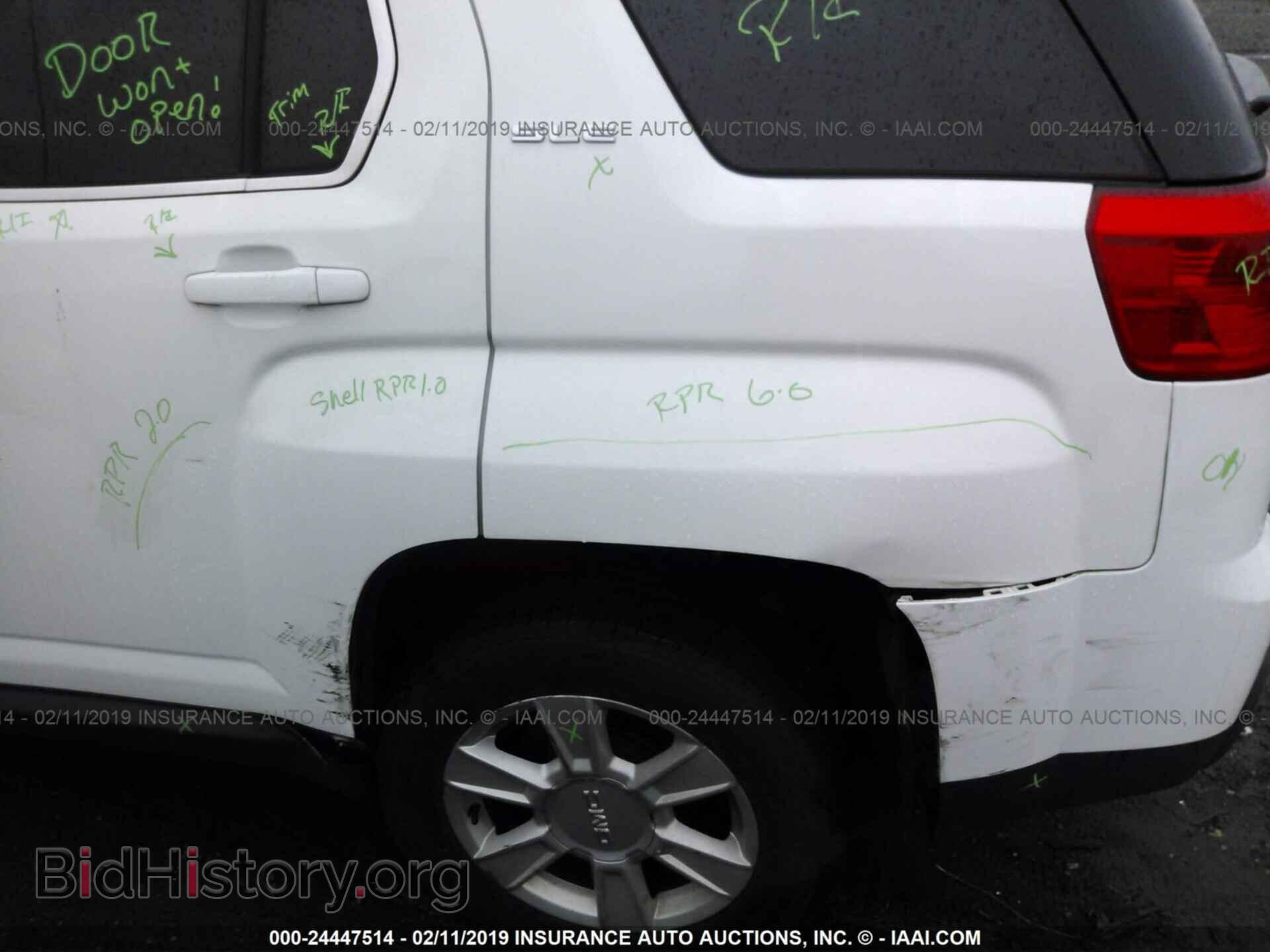 2012 GMC TERRAIN - VIN: 2GKALSEK0C6104294 - Фото 6