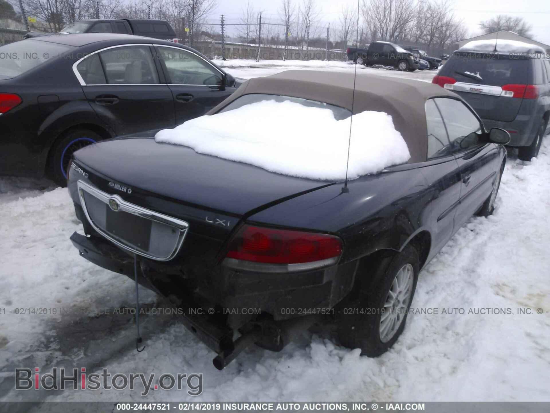 2004 CHRYSLER SEBRING - VIN: 1C3EL55R74N142103 - Фото 4