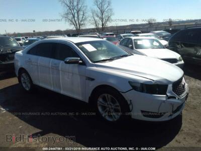 2014 Ford TAURUS SEL, белый — VIN 1FAHP2E9XEG106591, IAAI