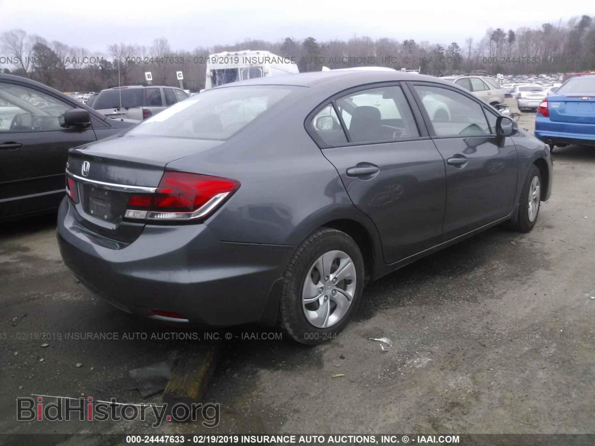 2013 HONDA CIVIC - VIN: 2HGFB2F5XDH557374 - Фото 4