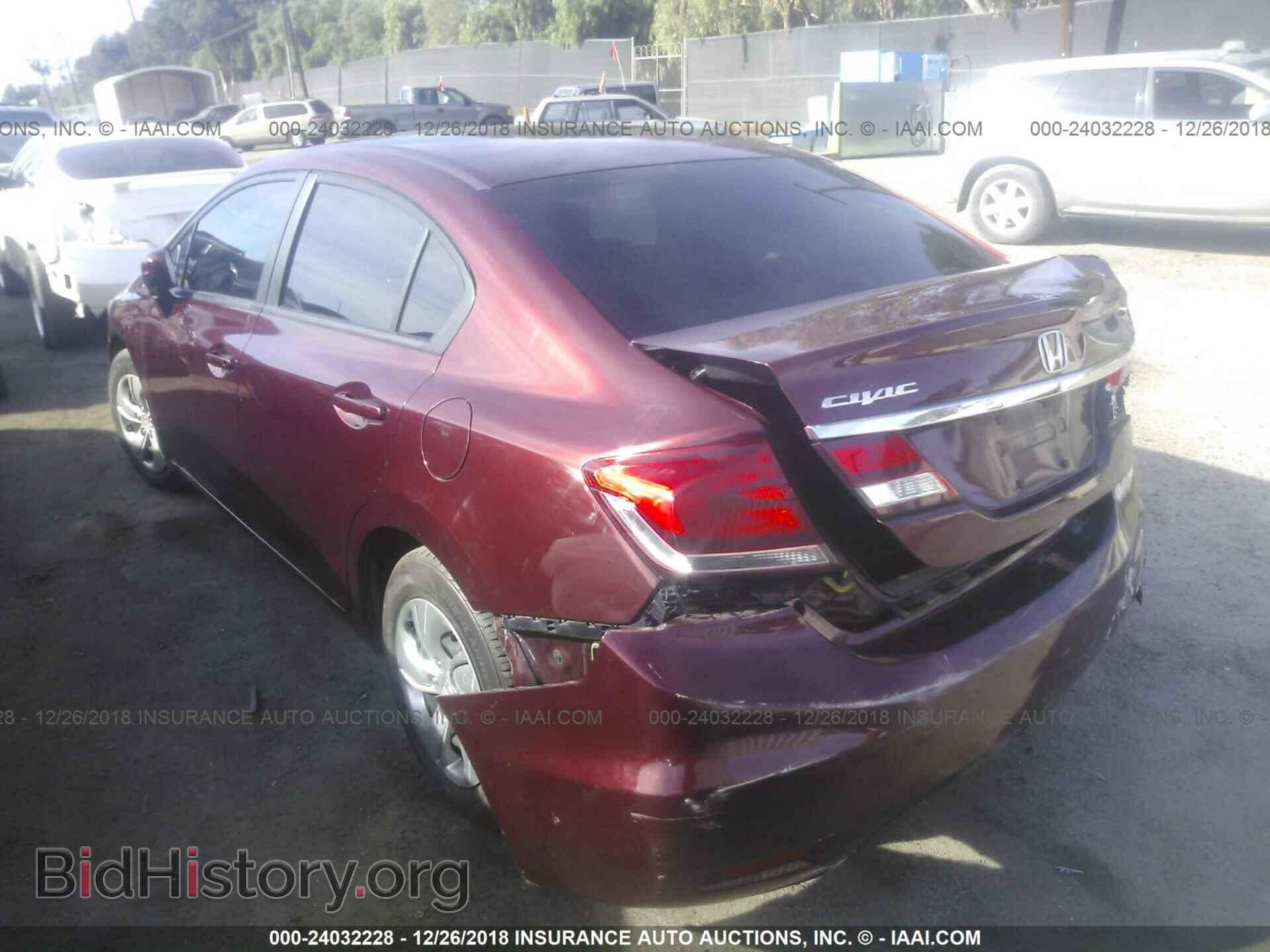 2014 HONDA CIVIC - VIN: 19XFB2F5XEE219694 - Фото 3