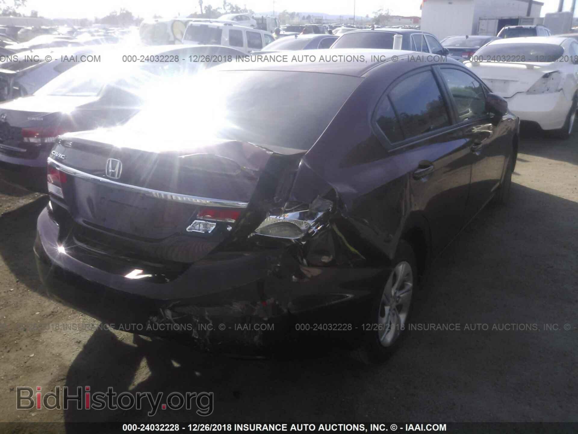 2014 HONDA CIVIC - VIN: 19XFB2F5XEE219694 - Фото 4