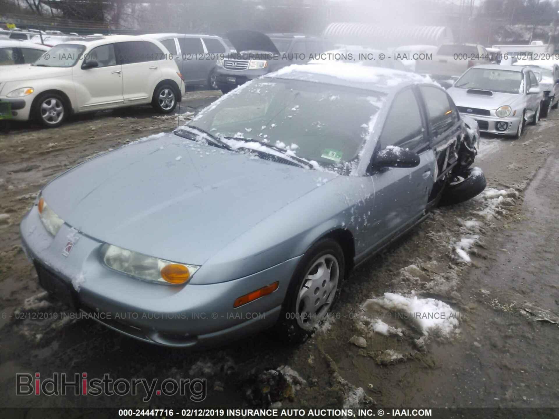 2002 SATURN SL2 - VIN: 1G8ZK52782Z194701 - Фото 2