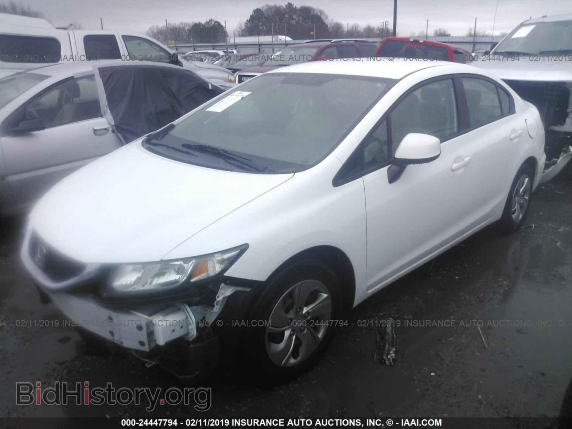 2013 HONDA CIVIC - VIN: 19XFB2F58DE026720 - Фото 2