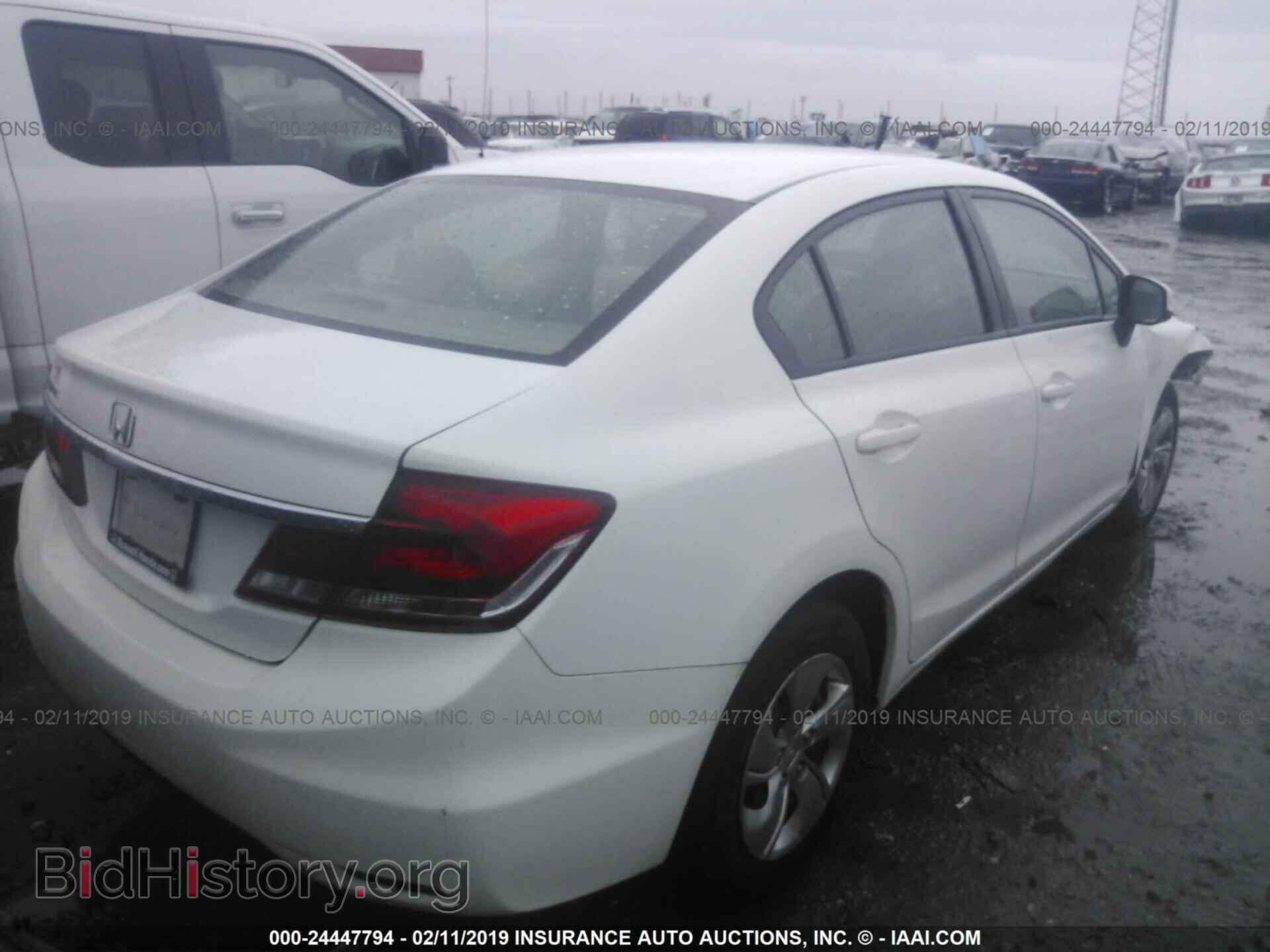 2013 HONDA CIVIC - VIN: 19XFB2F58DE026720 - Фото 4