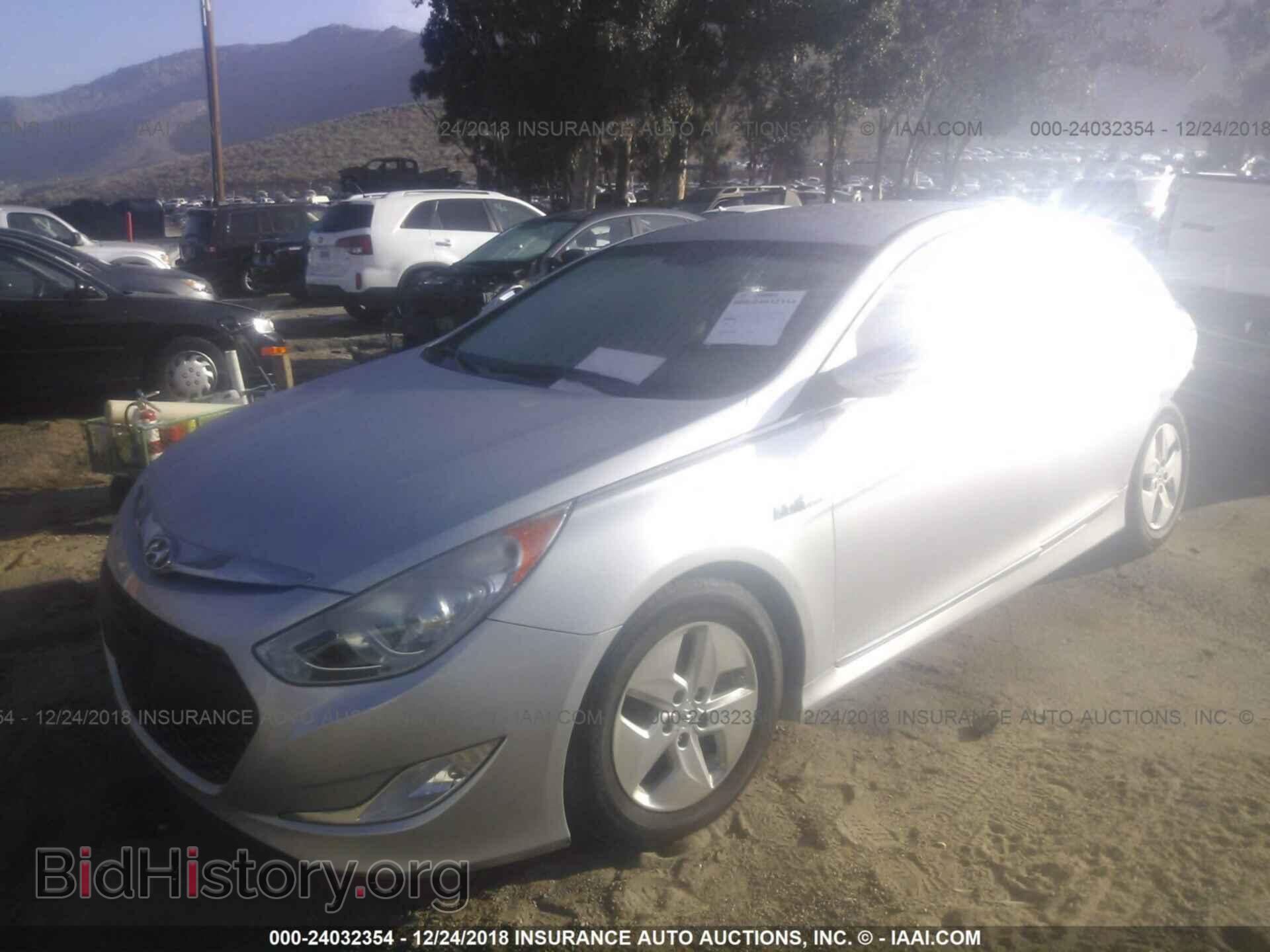 2012 HYUNDAI SONATA - VIN: KMHEC4A43CA033414 - Фото 2