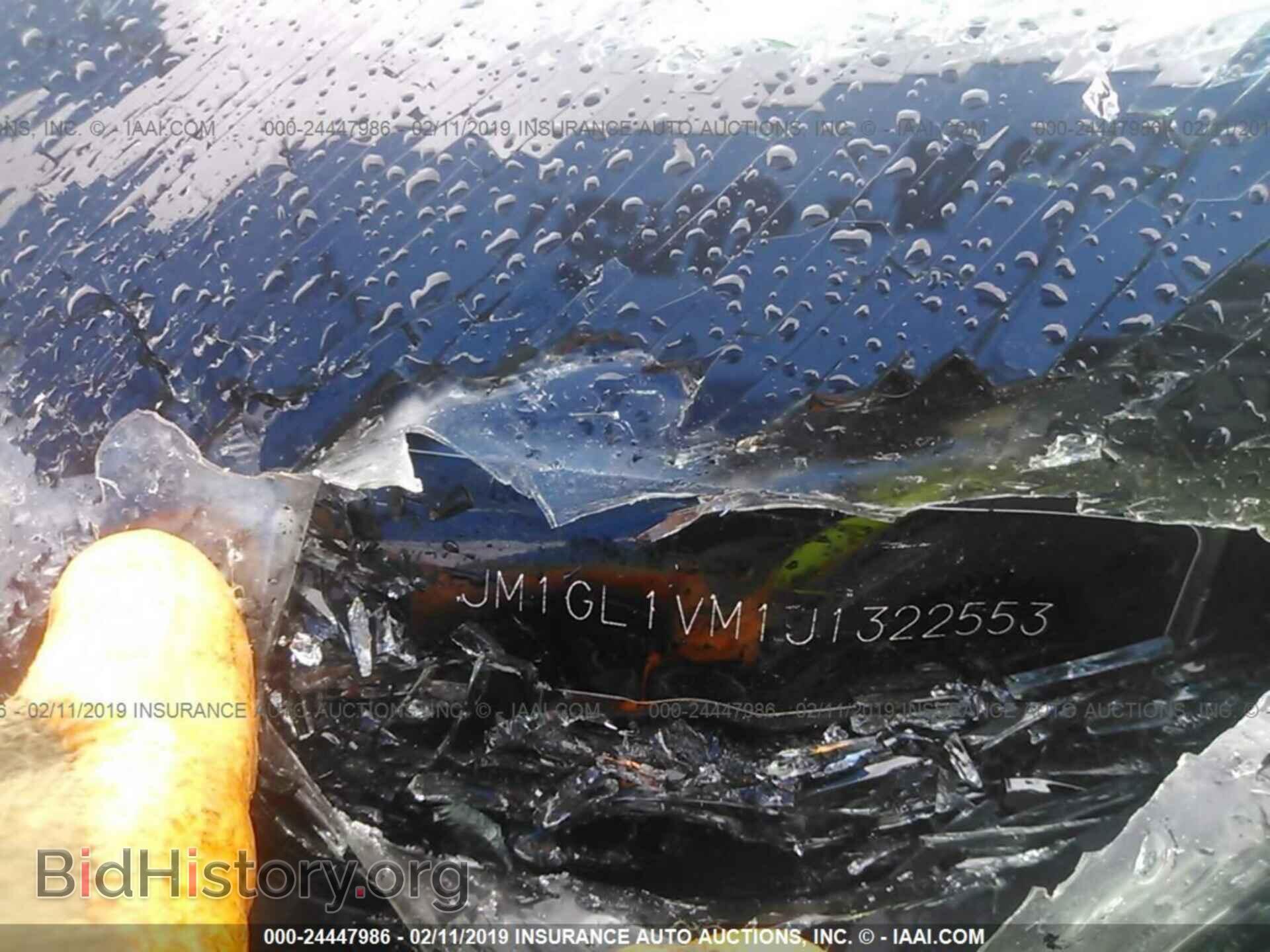2018 MAZDA 6 - VIN: JM1GL1VM1J1322553 - Фото 9