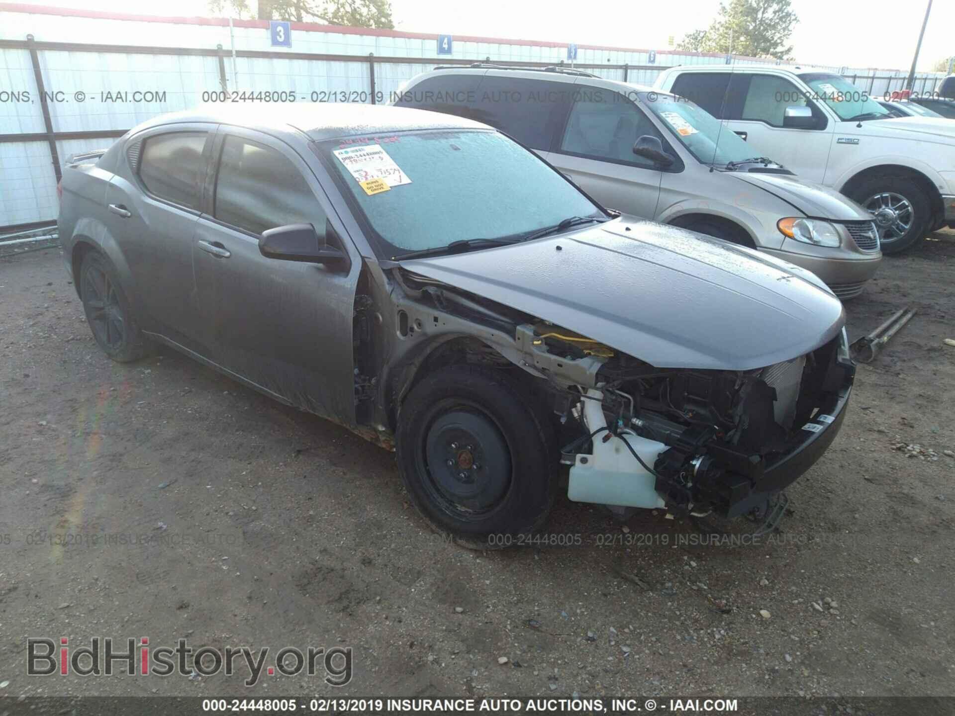Фотография 1C3CDZAG4CN314358 - DODGE AVENGER 2012