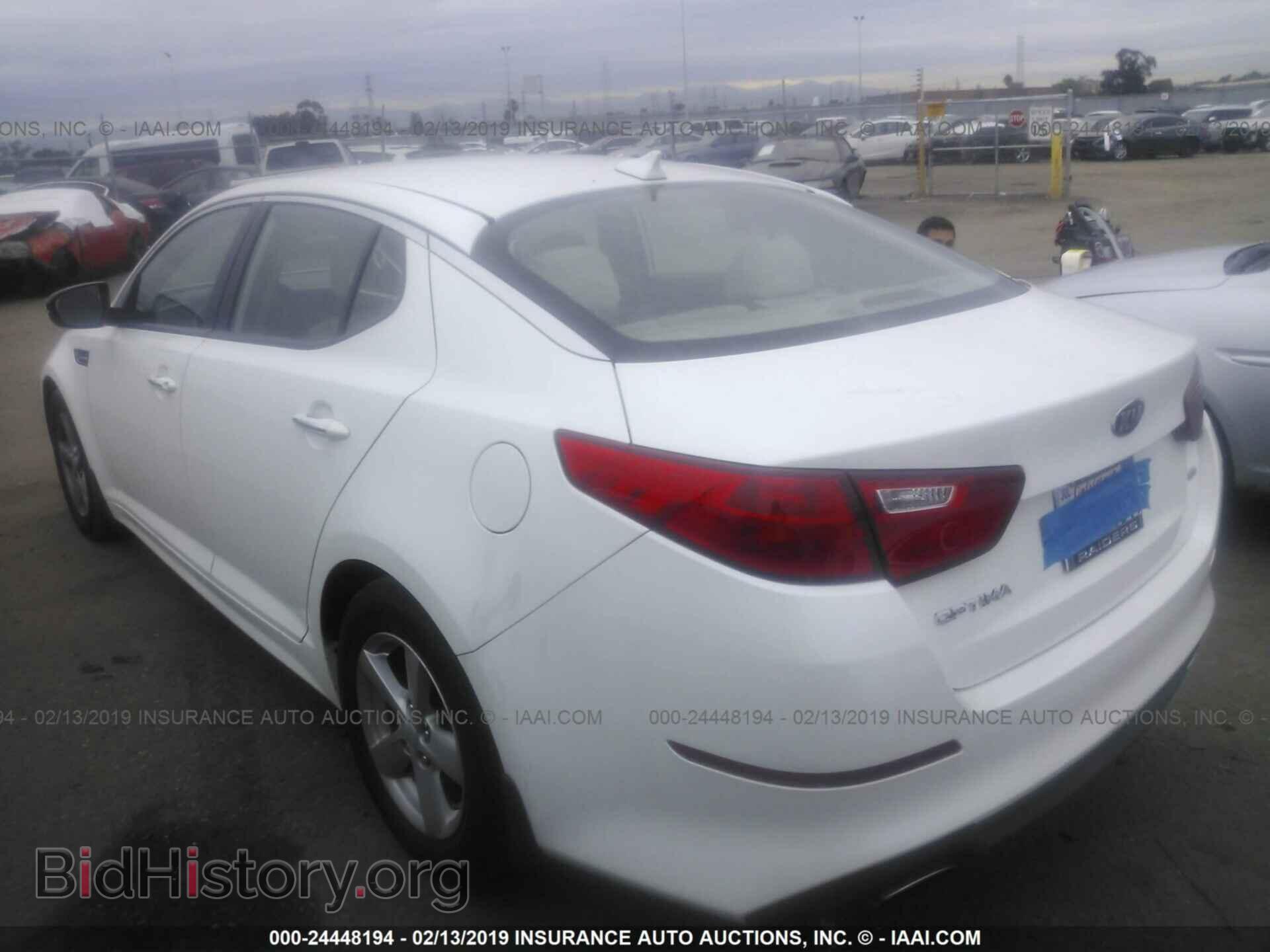 2015 KIA OPTIMA - VIN: KNAGM4A76F5536501 - Фото 3