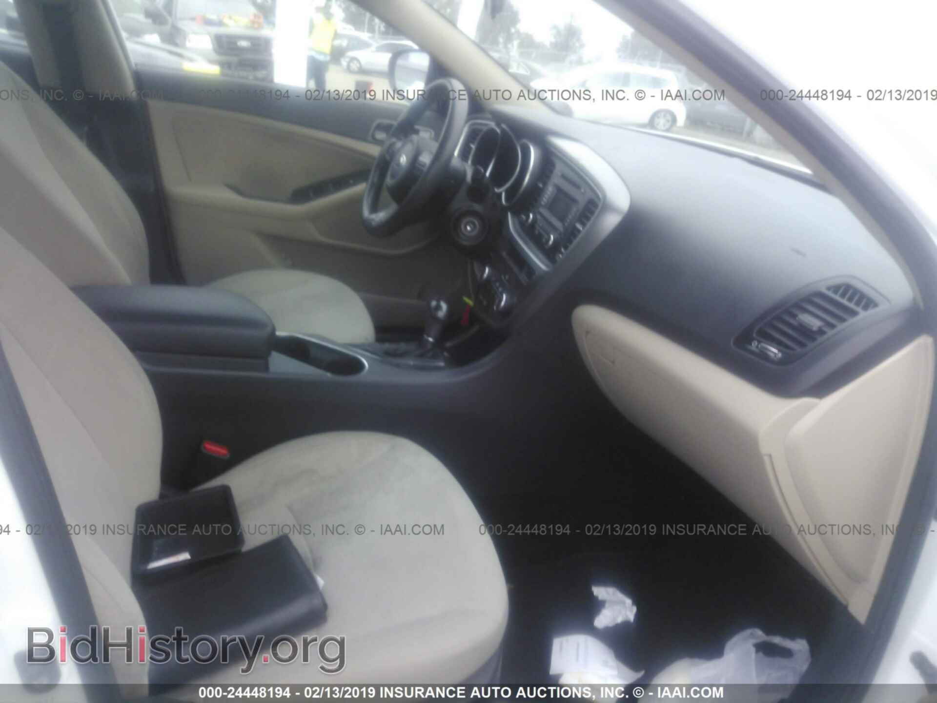 2015 KIA OPTIMA - VIN: KNAGM4A76F5536501 - Фото 5