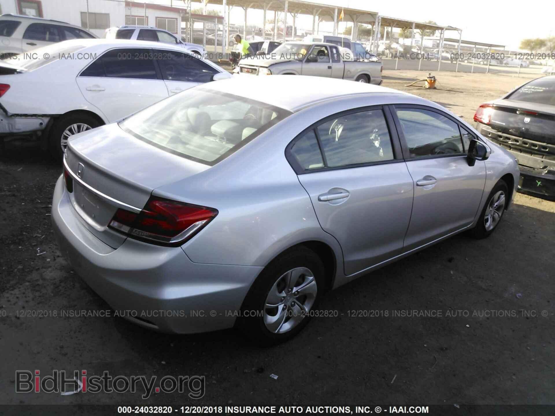 2014 HONDA CIVIC - VIN: 19XFB2F53EE018929 - Фото 4