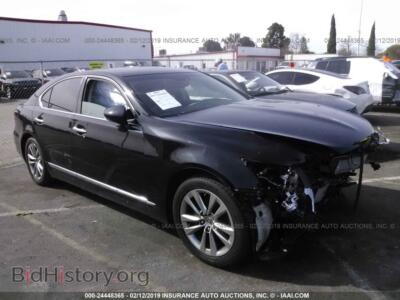 2016 Lexus LS 460, black — VIN JTHBL5EFXG5140482, IAAI