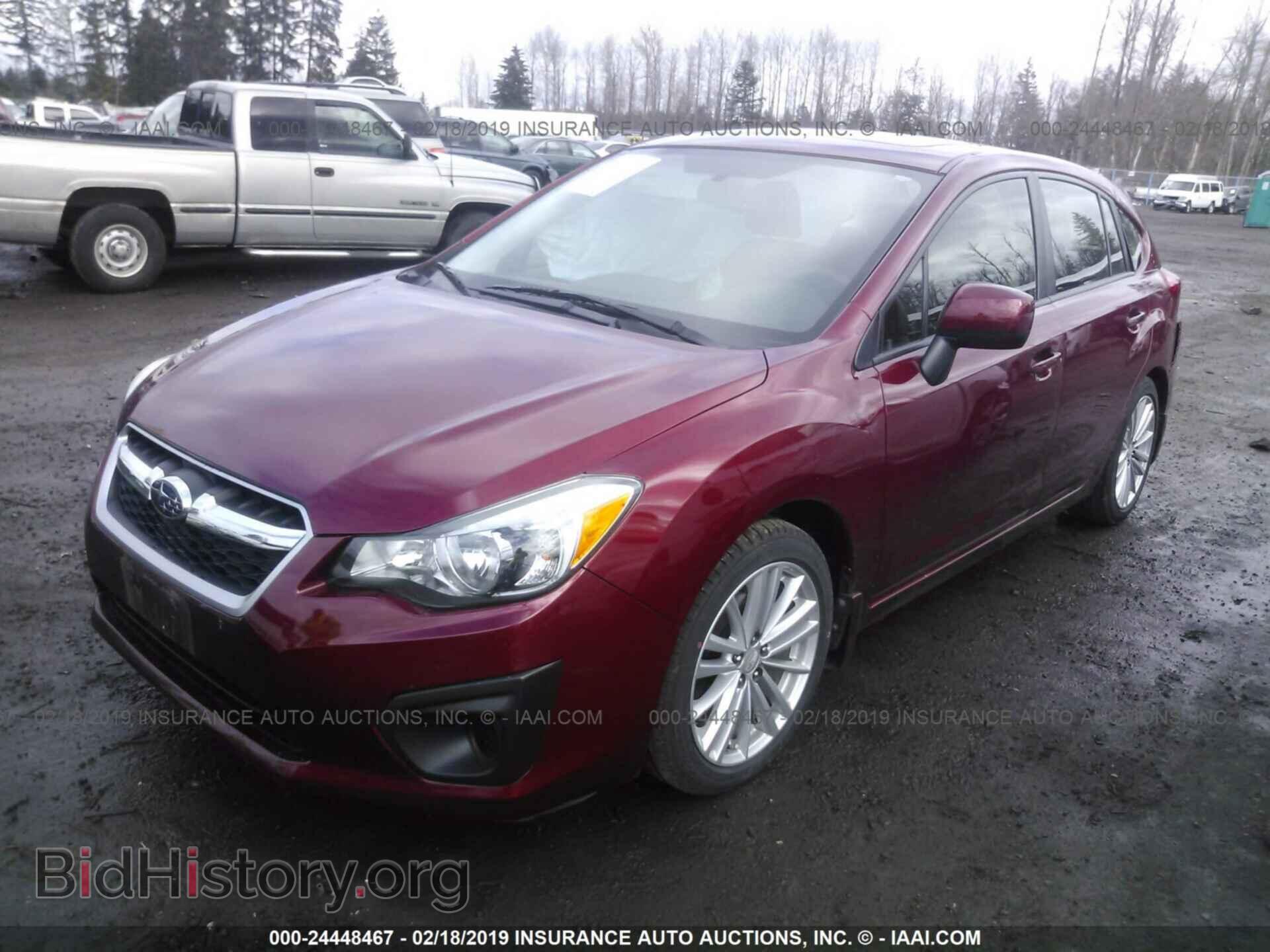 2014 SUBARU IMPREZA - VIN: JF1GPAD62E8216087 - Фото 2