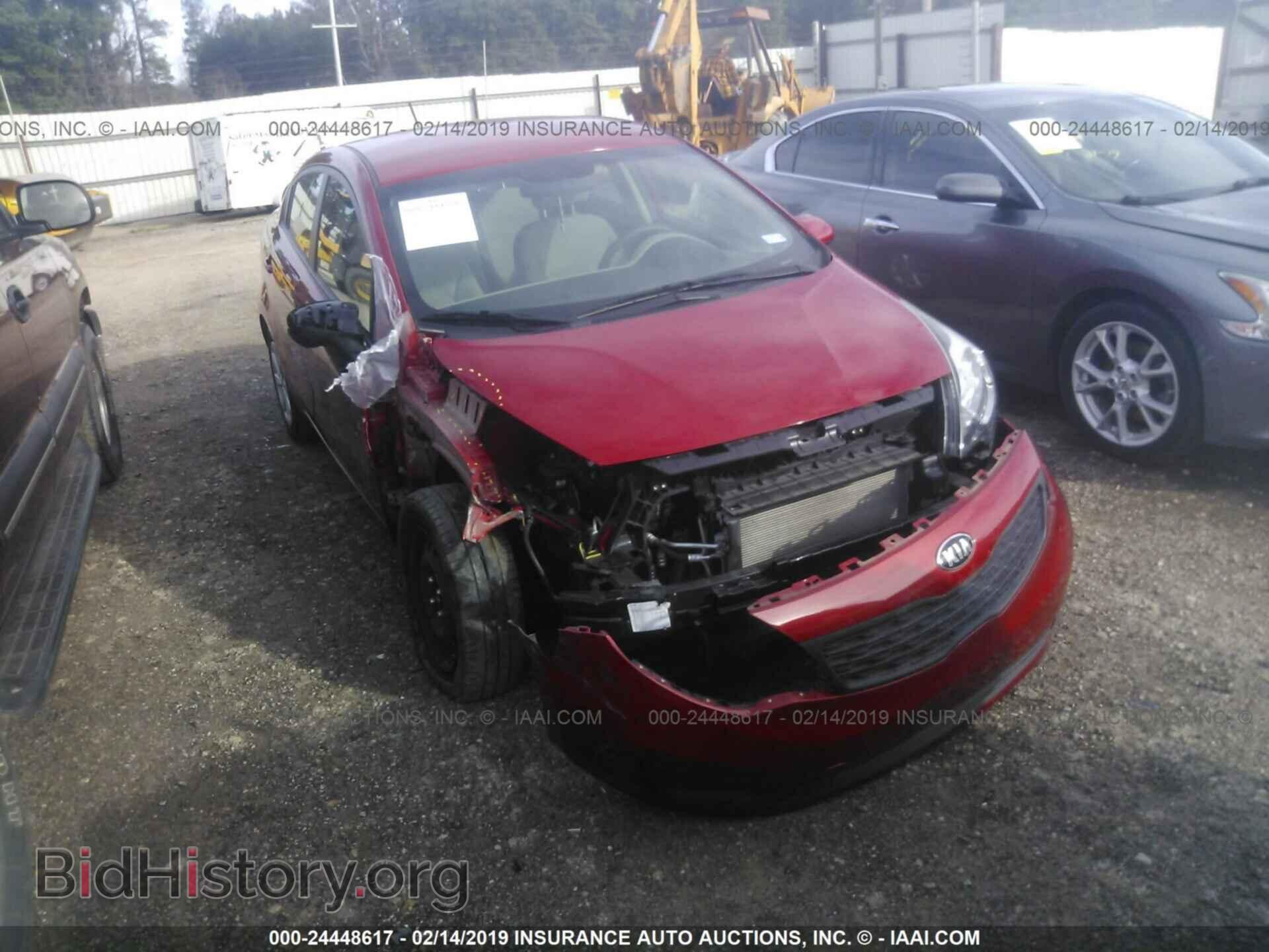 Фотография KNADM4A3XF6501888 - KIA RIO 2015