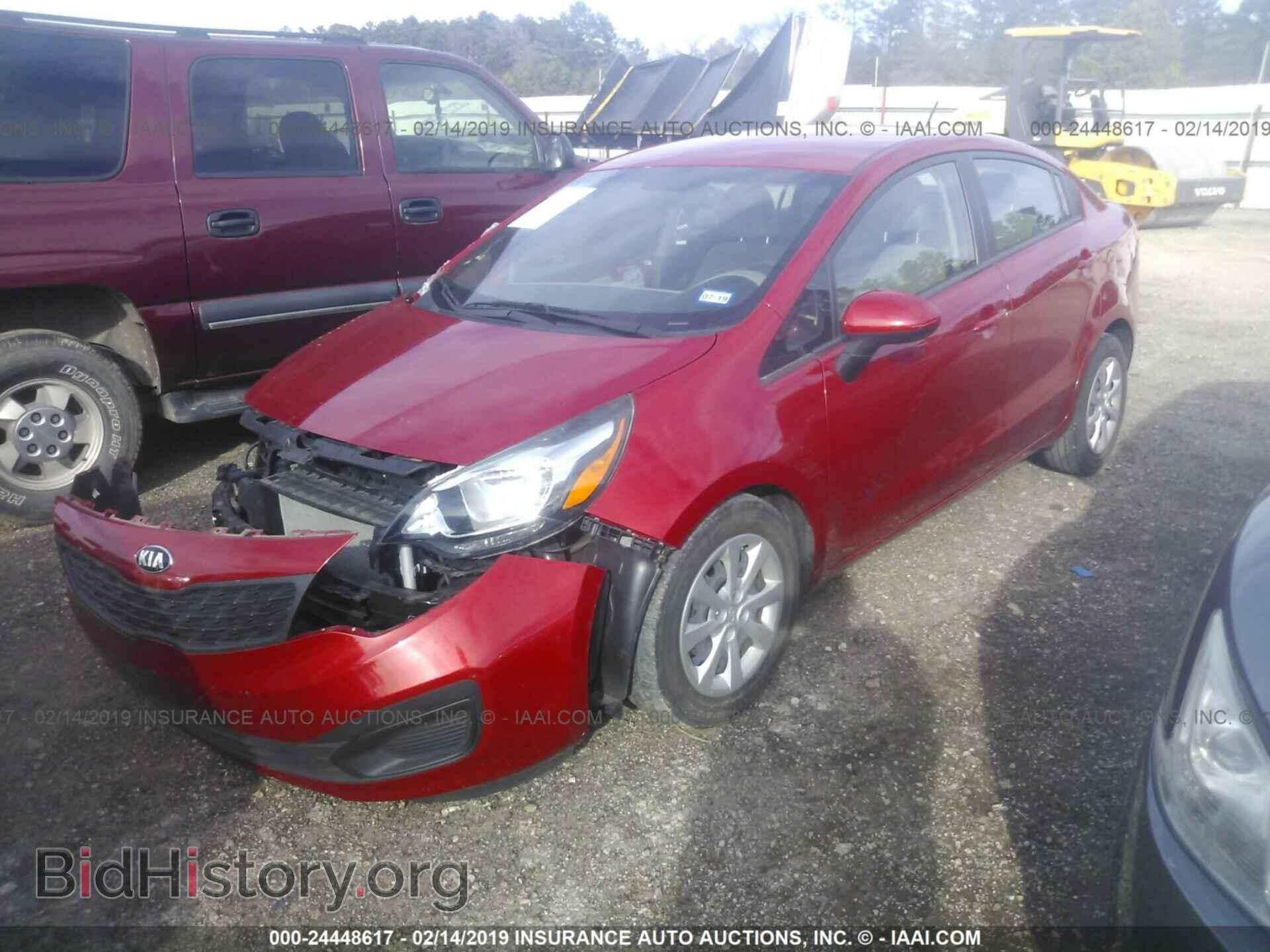 2015 KIA RIO - VIN: KNADM4A3XF6501888 - Фото 2
