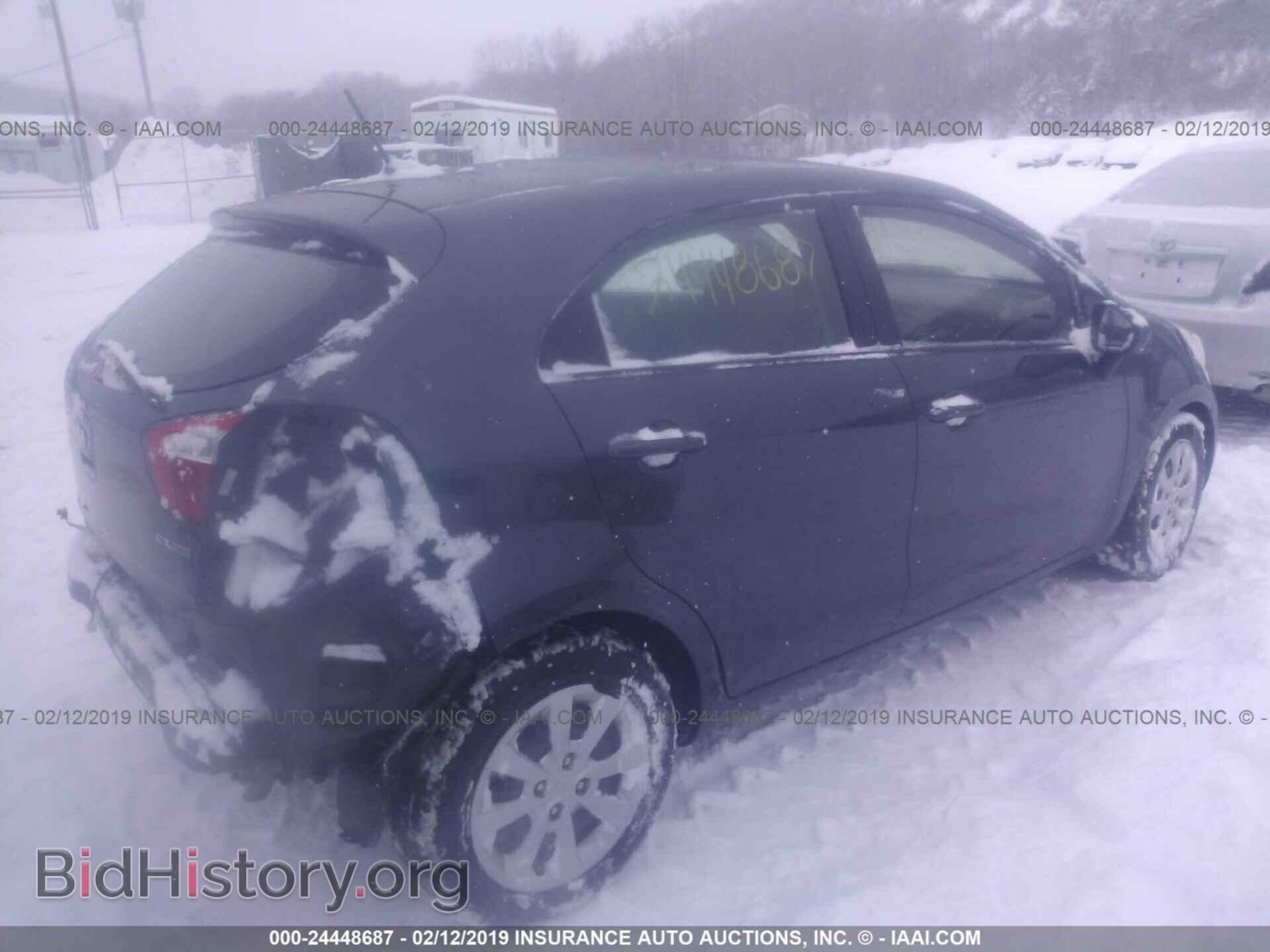 2013 KIA RIO - VIN: KNADN5A37D6243653 - Photo 4