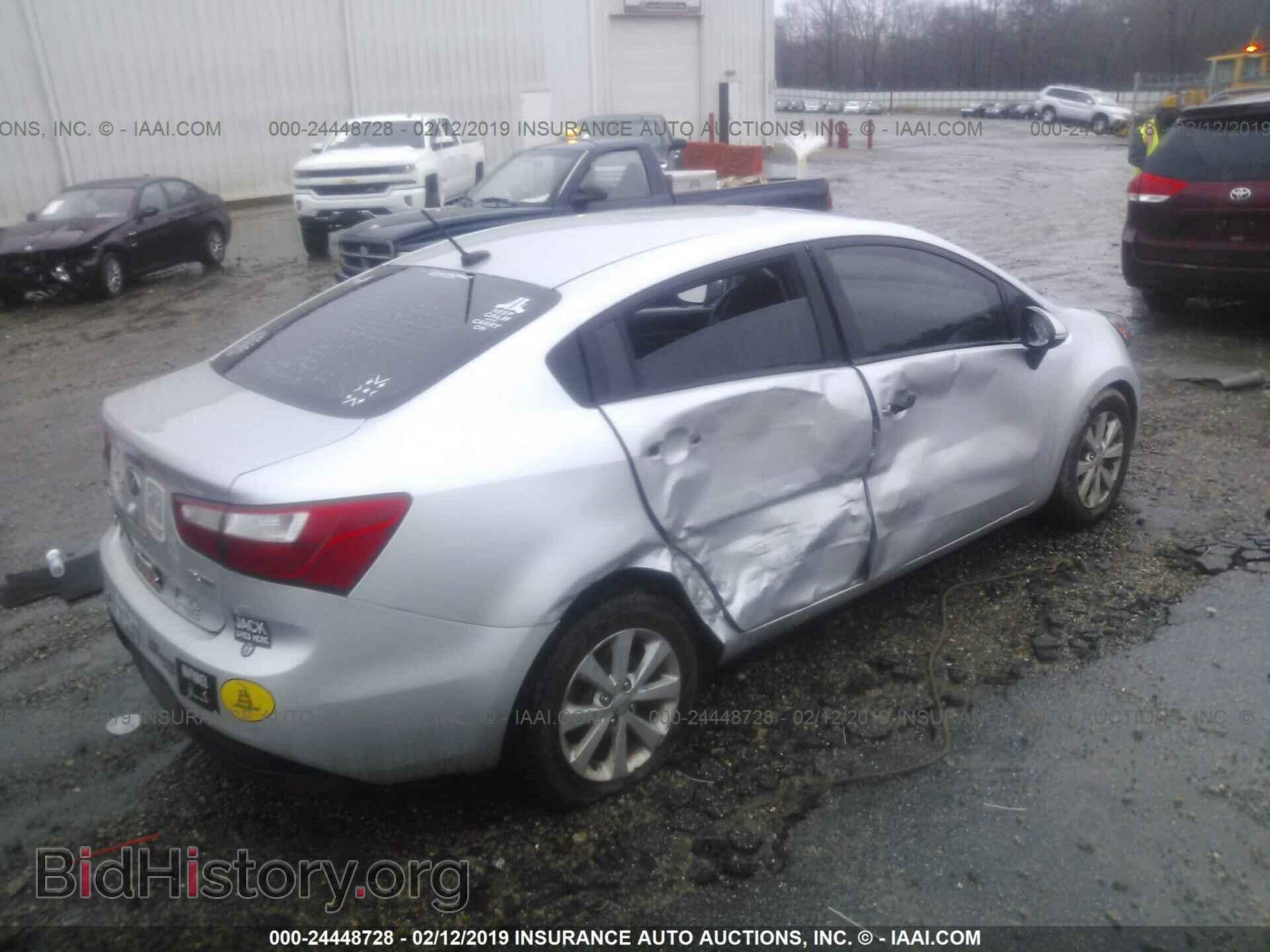 2014 KIA RIO - VIN: KNADN4A3XE6339188 - Фото 4