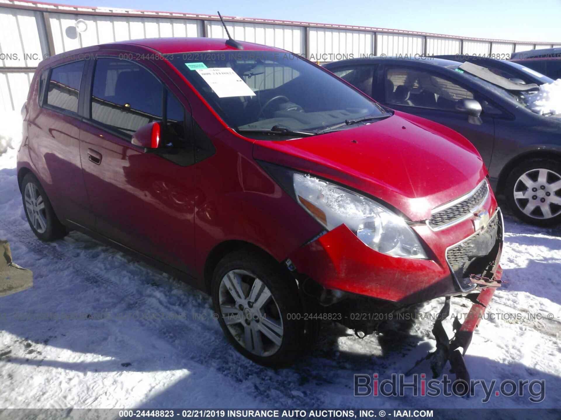 Photo KL8CC6S98DC505025 - CHEVROLET SPARK 2013