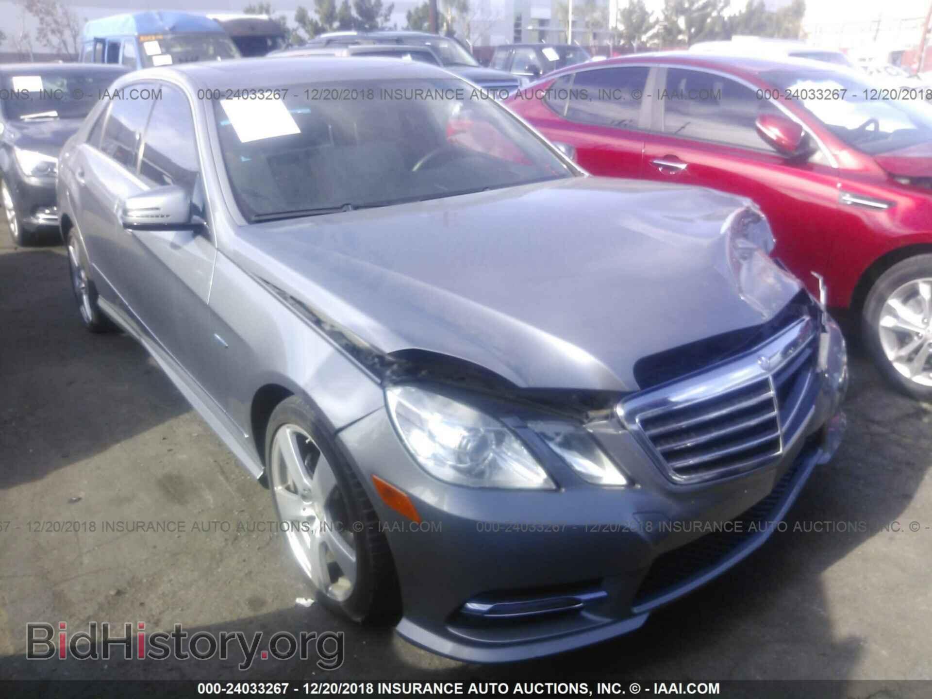 Photo WDDHF5KB6CA590819 - MERCEDES-BENZ E 2012
